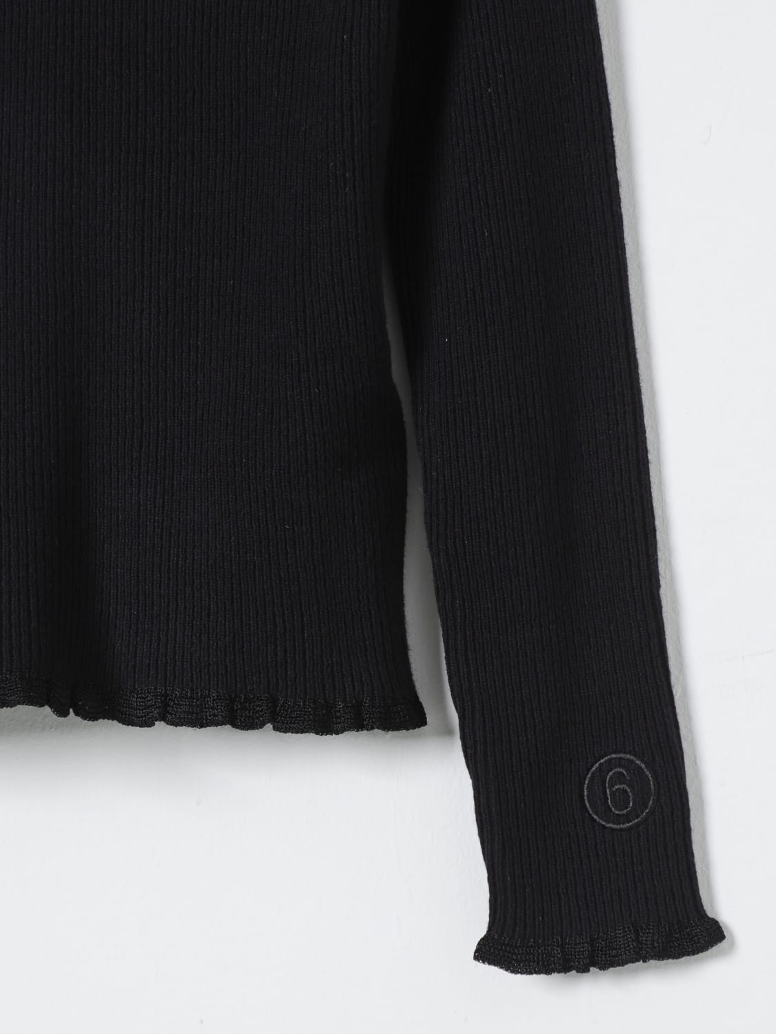 MM6 MAISON MARGIELA SWEATER: Sweater kids Mm6 Maison Margiela, Black - Img 3