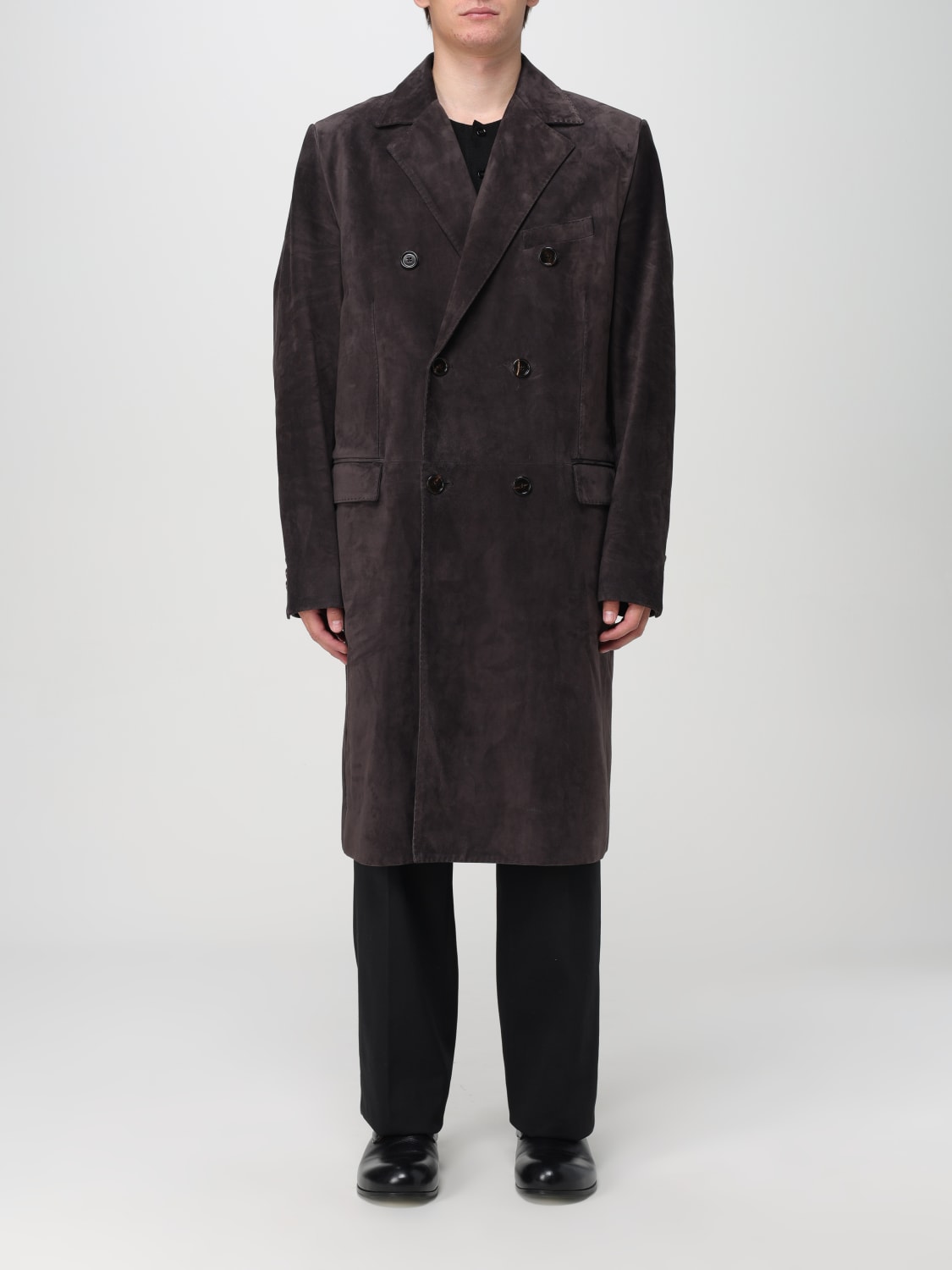 DOLCE & GABBANA COAT: Jacket men Dolce & Gabbana, Brown - Img 1