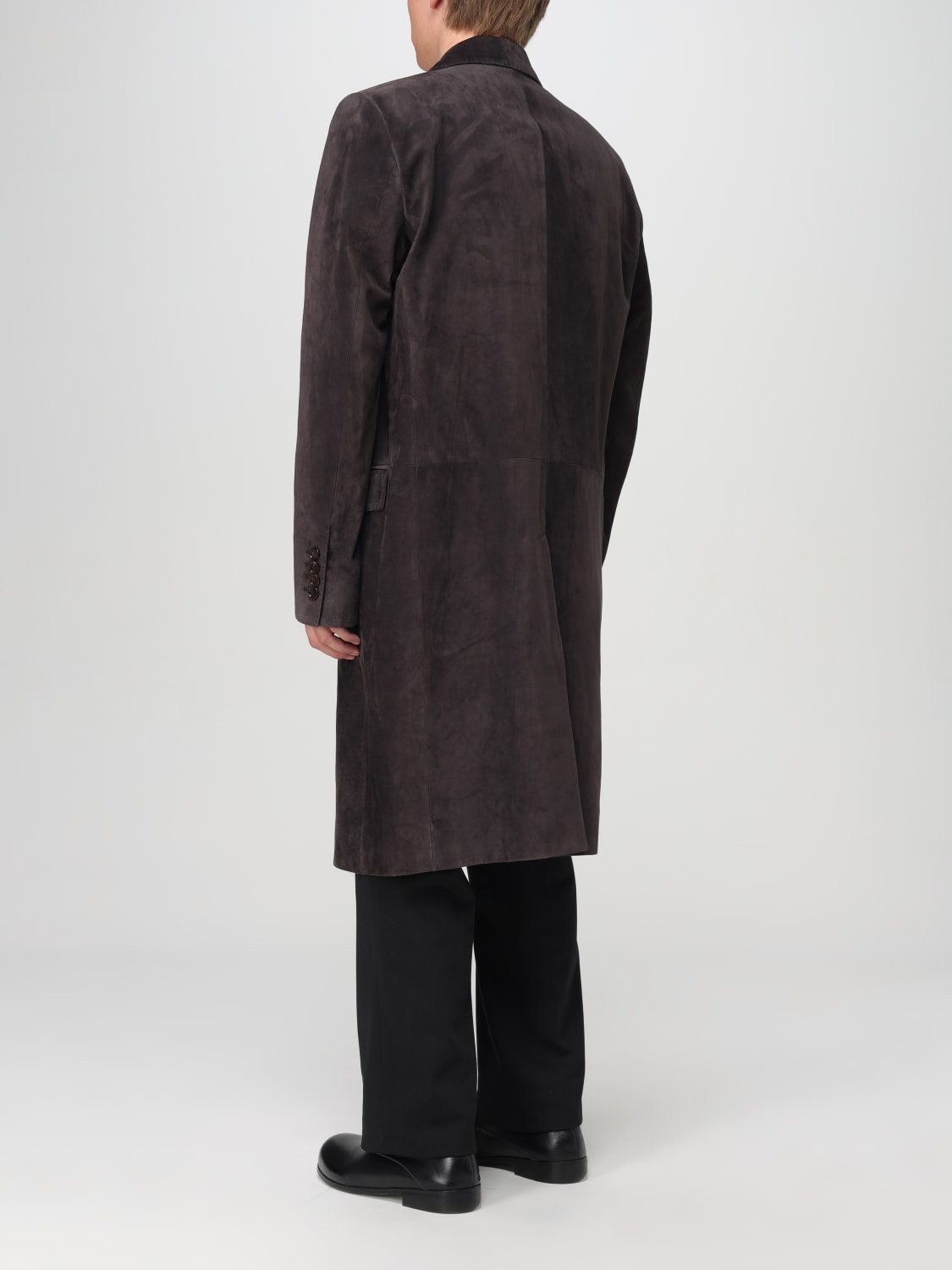 DOLCE & GABBANA MANTEAU: Veste homme Dolce & Gabbana, Marron - Img 3