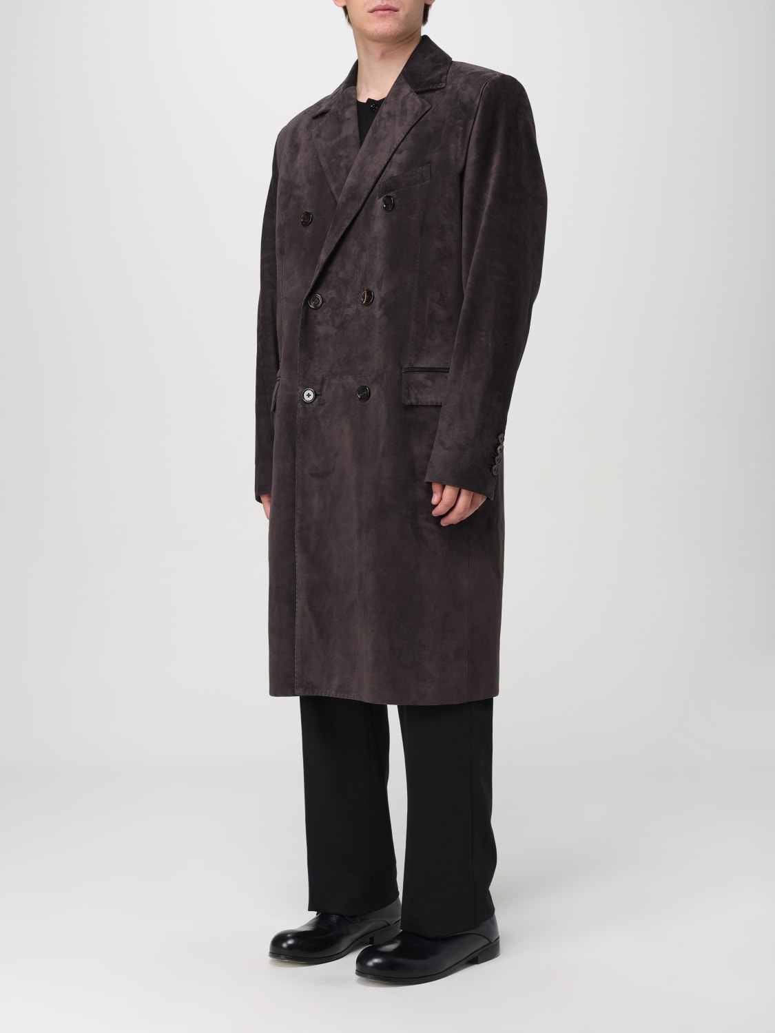 DOLCE & GABBANA COAT: Jacket men Dolce & Gabbana, Brown - Img 4