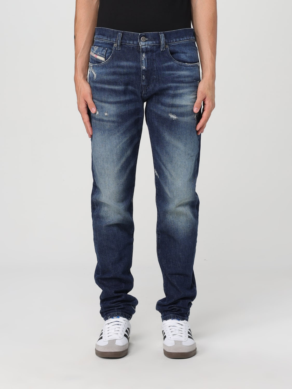 Giglio Jeans Diesel in denim di cotone used