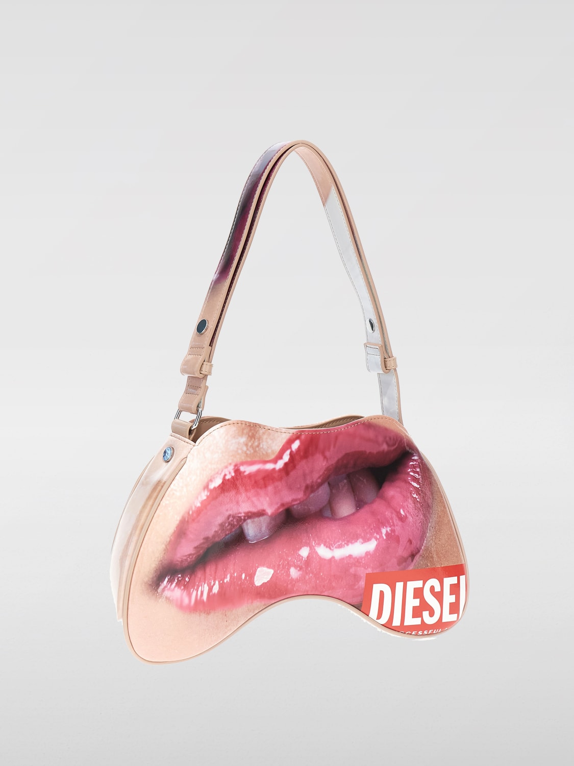 DIESEL SHOULDER BAG: Shoulder bag woman Diesel, Nude - Img 2