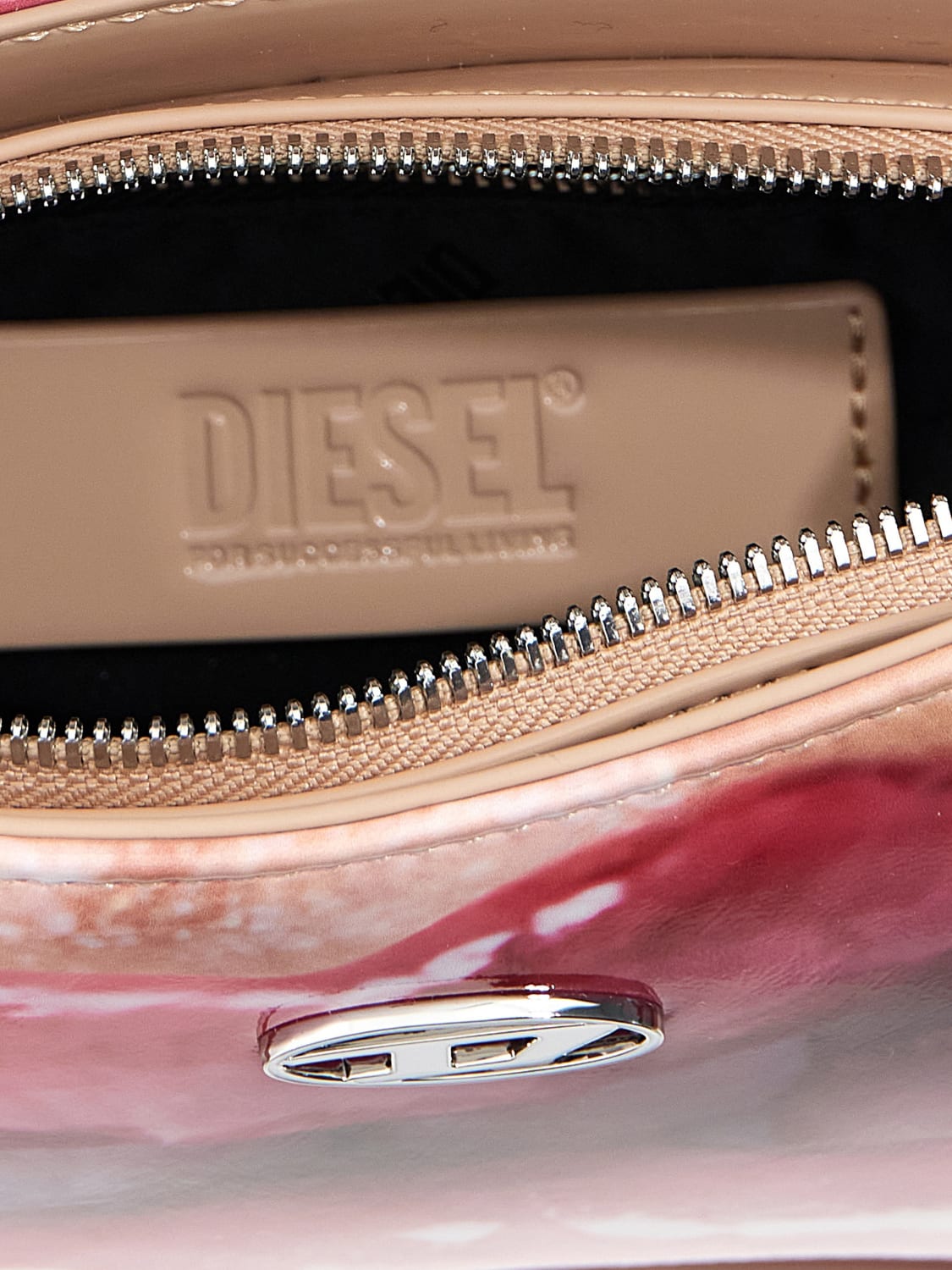 DIESEL SHOULDER BAG: Shoulder bag woman Diesel, Nude - Img 4