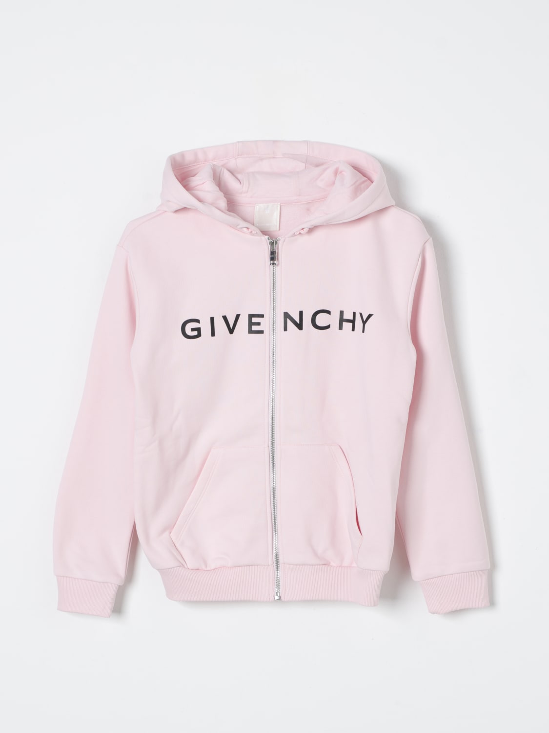 GIVENCHY SWEATER: Sweater kids Givenchy, Pink - Img 1