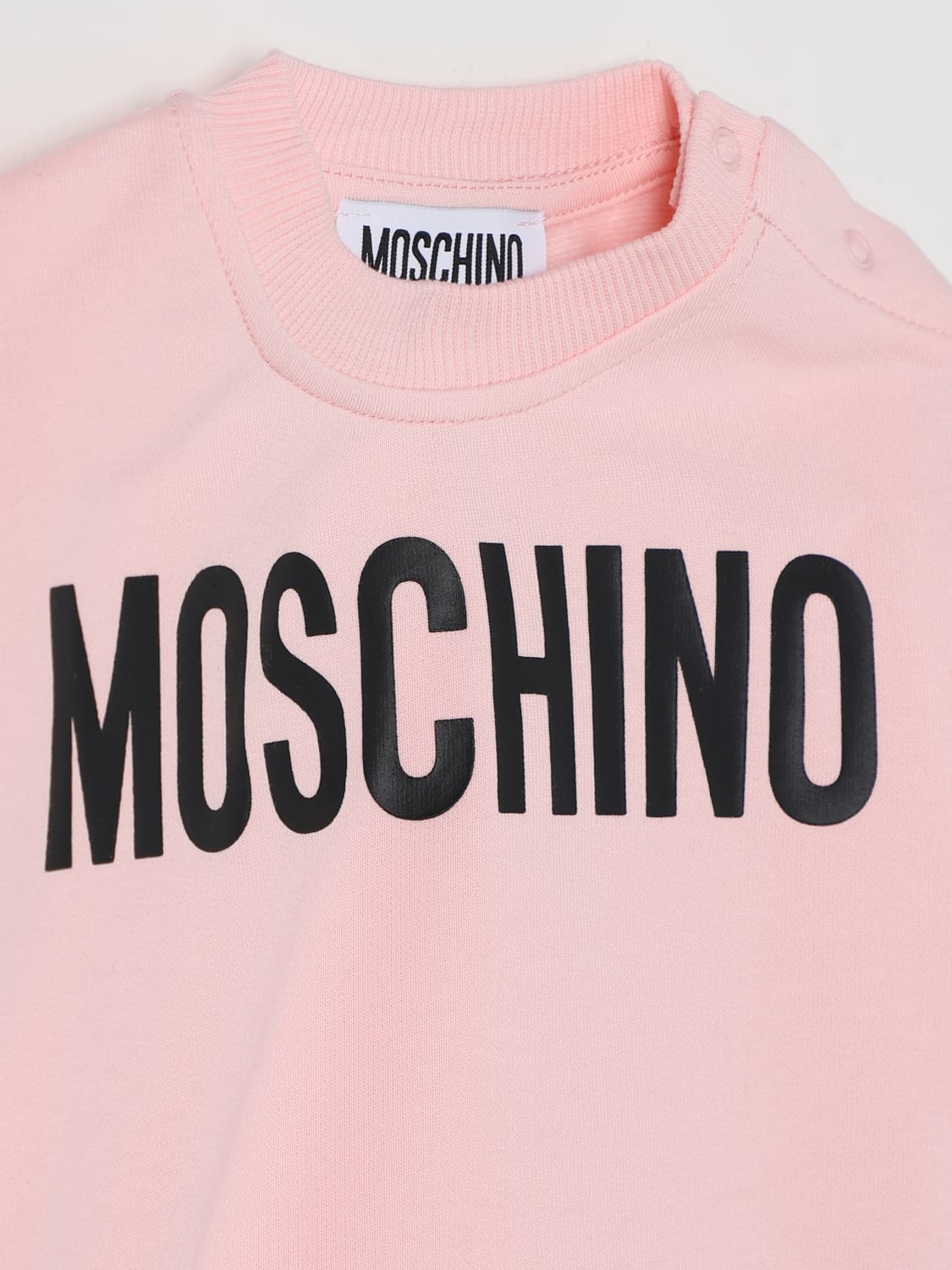 MOSCHINO 스웨터: 스웨터 남아 Moschino, 핑크 - Img 3