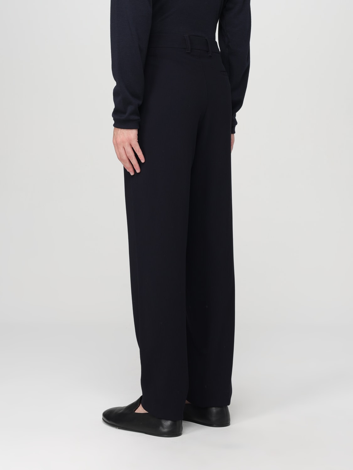 GIORGIO ARMANI：パンツ メンズ - ブラック | GIGLIO.COM