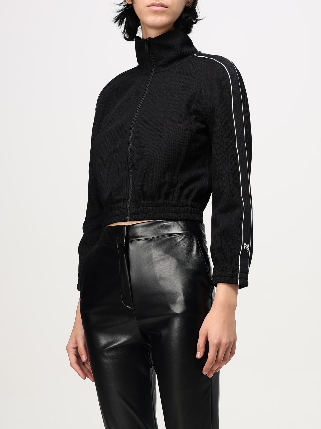 ALEXANDER WANG SWEATSHIRT: Alexander Wang women's sweatshirt, Black - Img 4