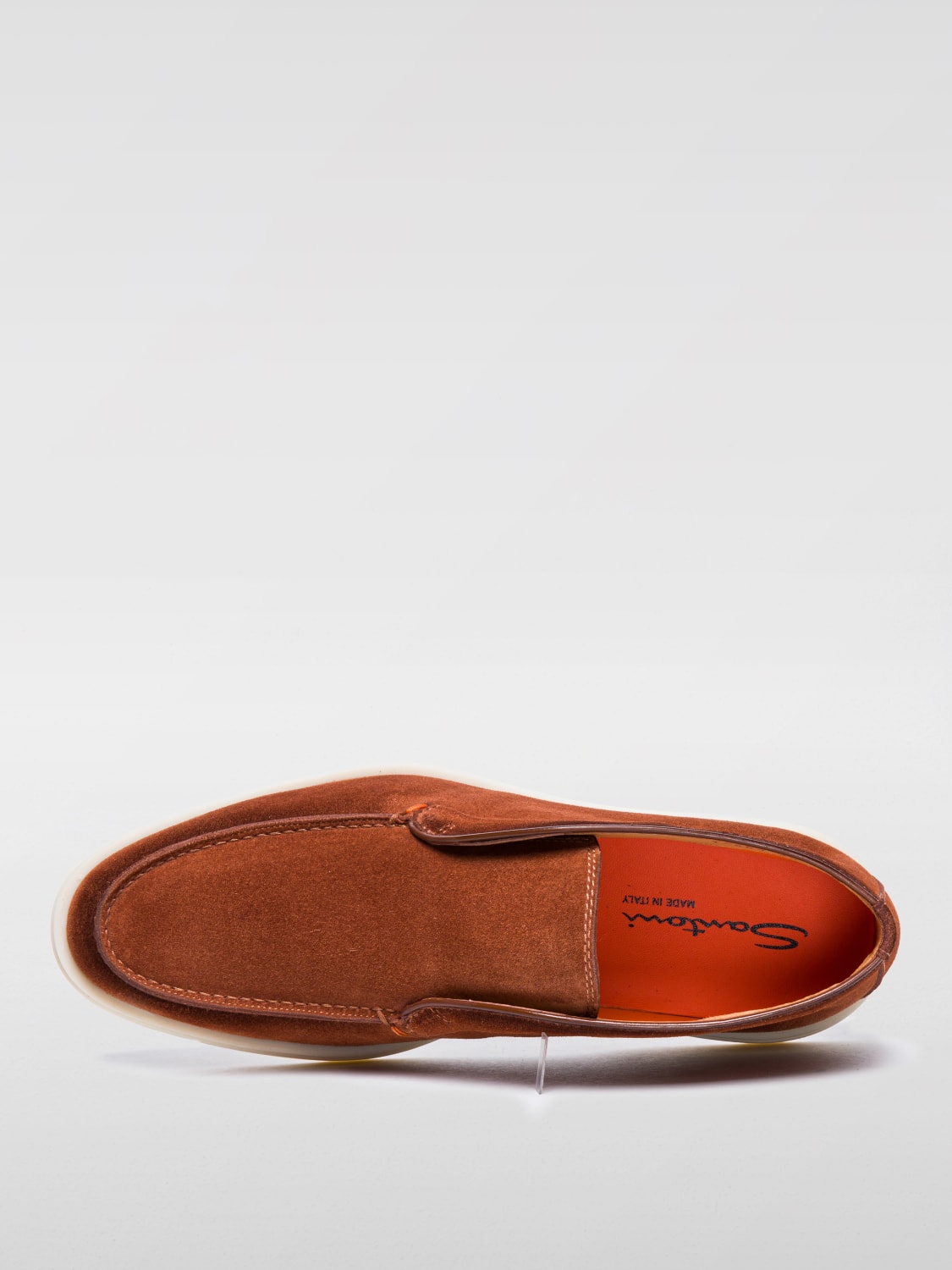 SANTONI CHUKKA BOOTS: Loafers men Santoni, Brown - Img 3