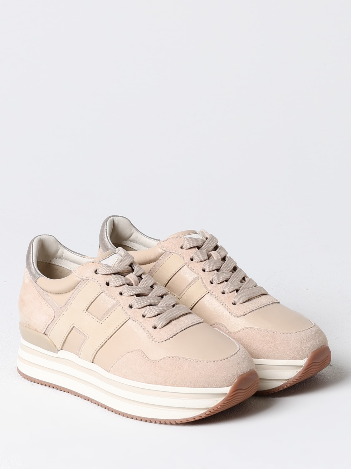 HOGAN SNEAKERS: Sneakers woman Hogan, Beige - Img 2