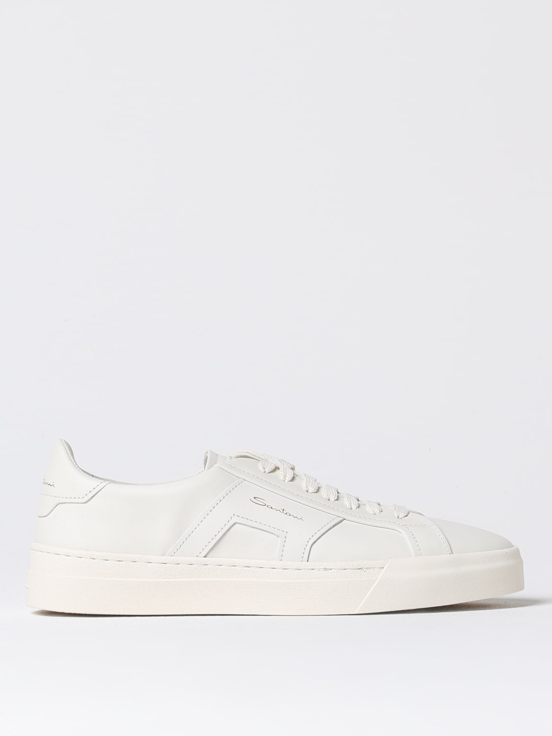 SANTONI SNEAKERS: Sneakers men Santoni, White - Img 1