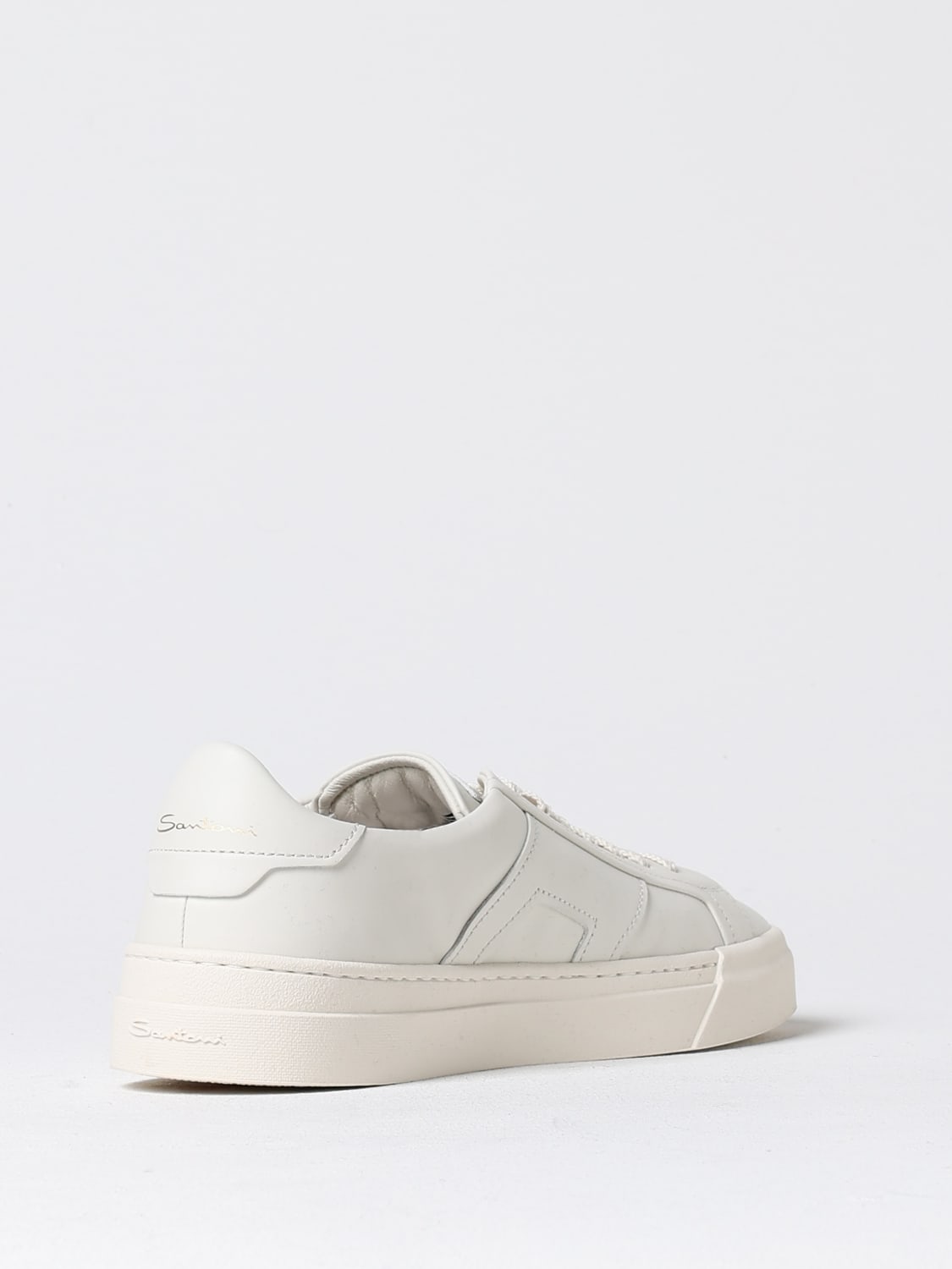 SANTONI SNEAKERS: Sneakers men Santoni, White - Img 3