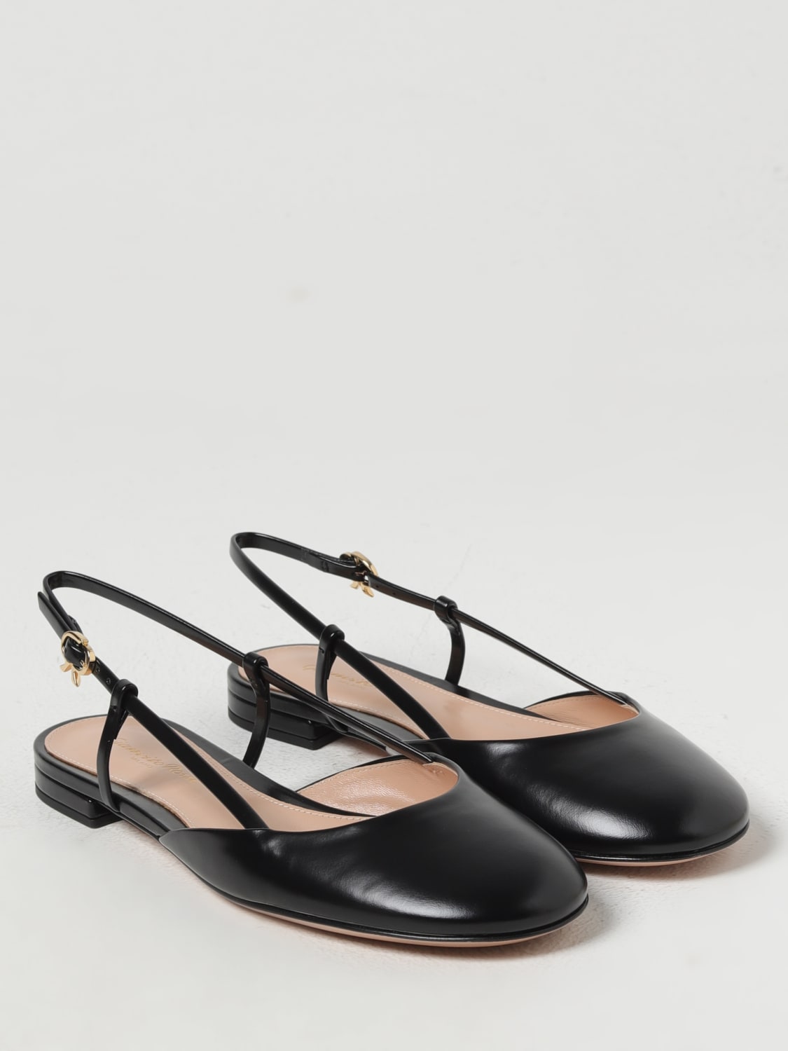 GIANVITO ROSSI BALLET FLATS: Ballet flats woman Gianvito Rossi, Black - Img 2