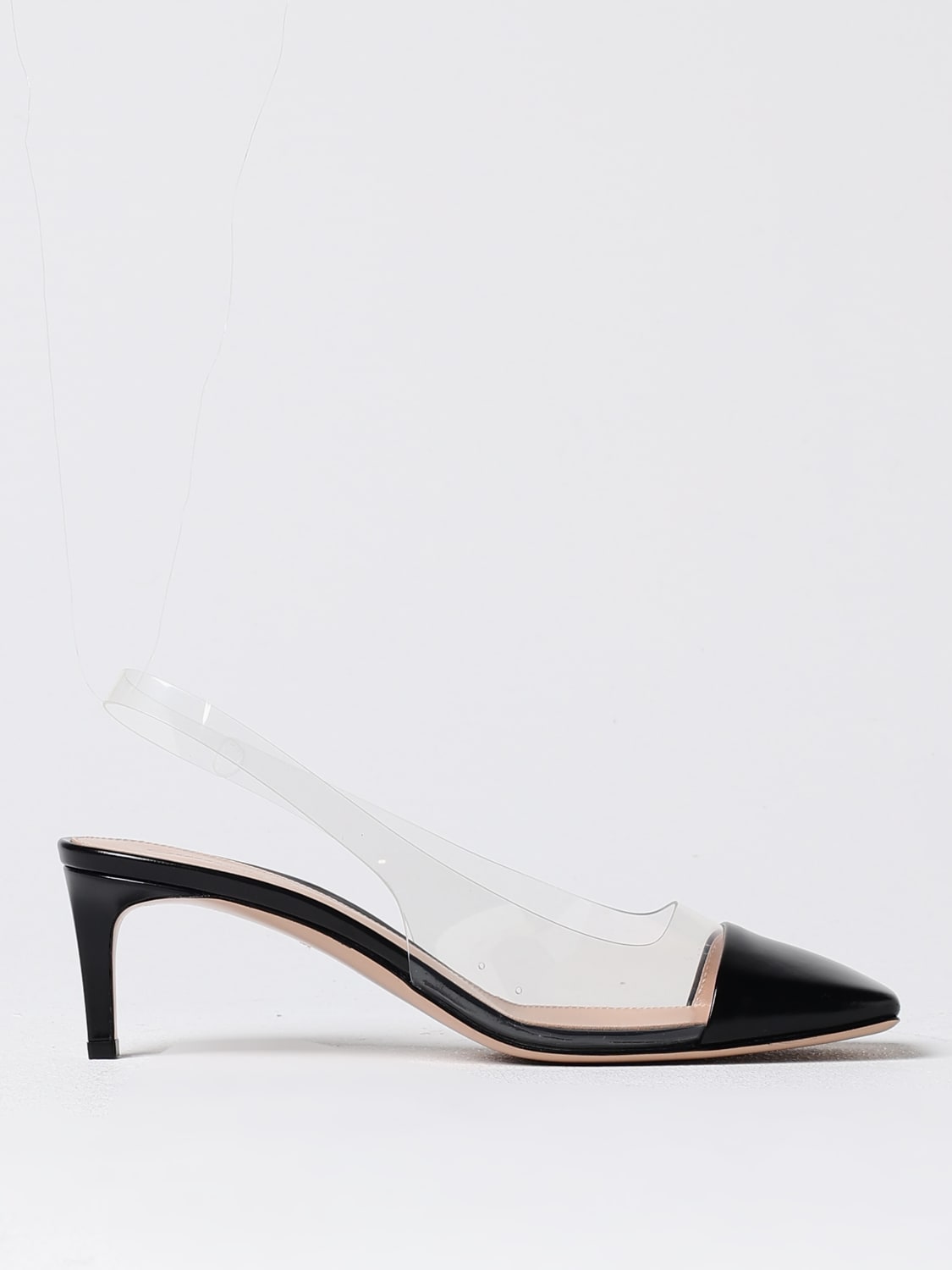 Giglio Slingback Gianvito Rossi in pvc e vernice