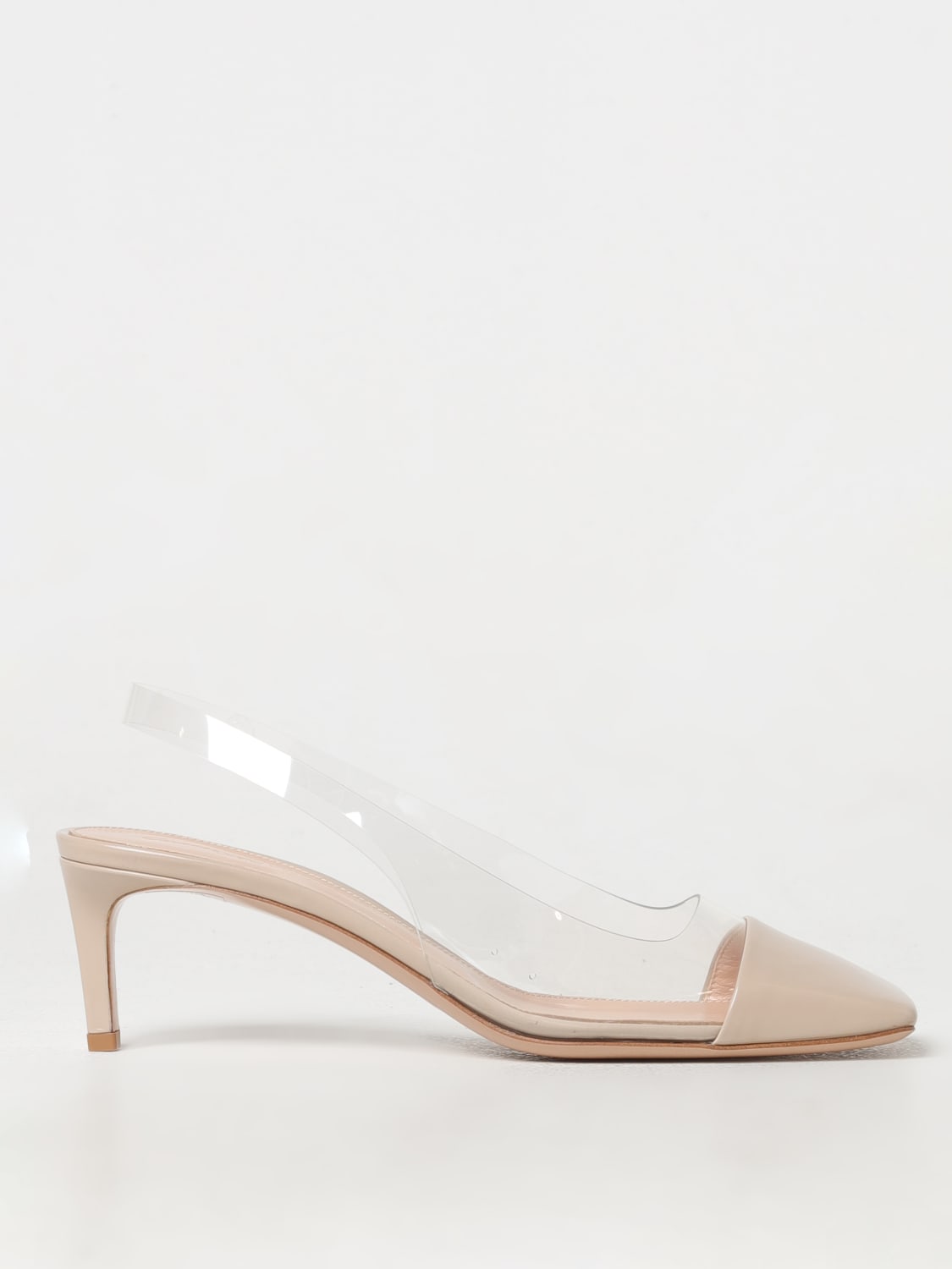 Giglio Slingback Gianvito Rossi in pvc e vernice