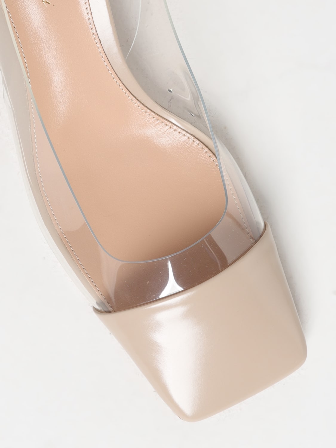 GIANVITO ROSSI HIGH HEEL SHOES: Pumps woman Gianvito Rossi, Beige - Img 4