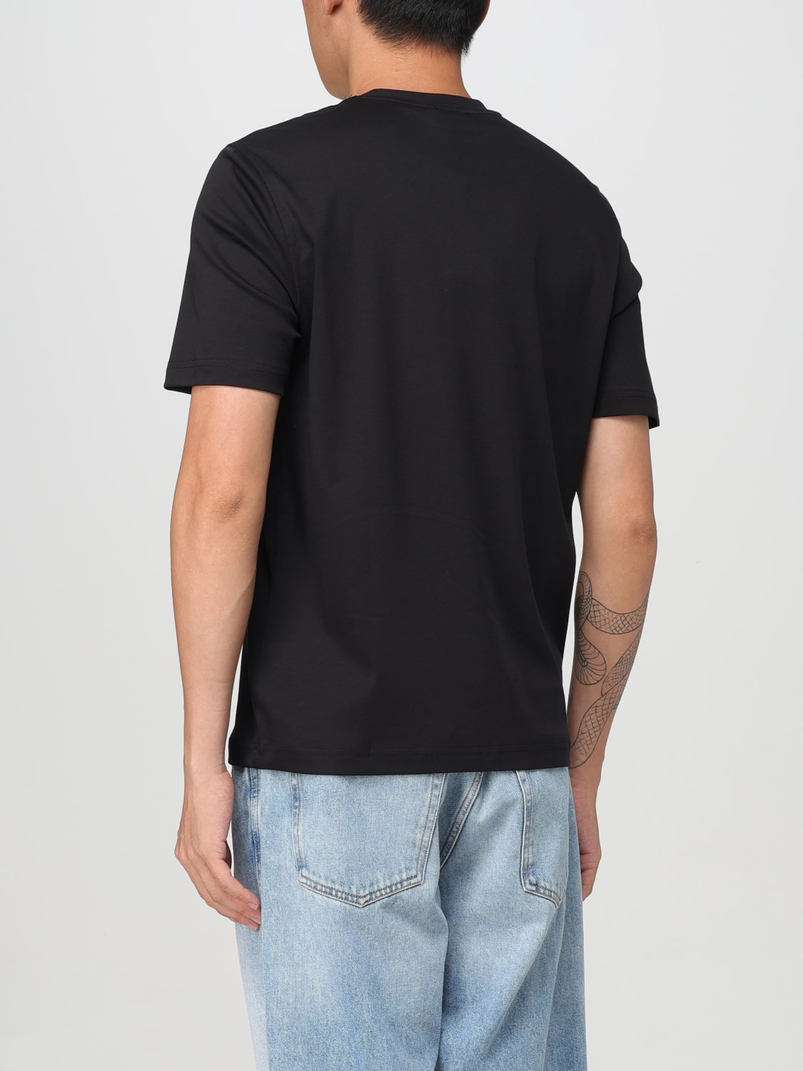 DIESEL T-SHIRT: T-shirt men Diesel, Black - Img 2