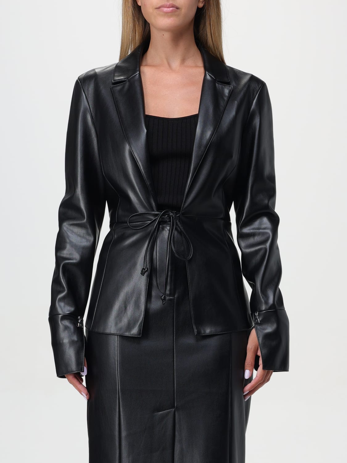 PATRIZIA PEPE JACKET: Shirt woman Patrizia Pepe, Black - Img 1