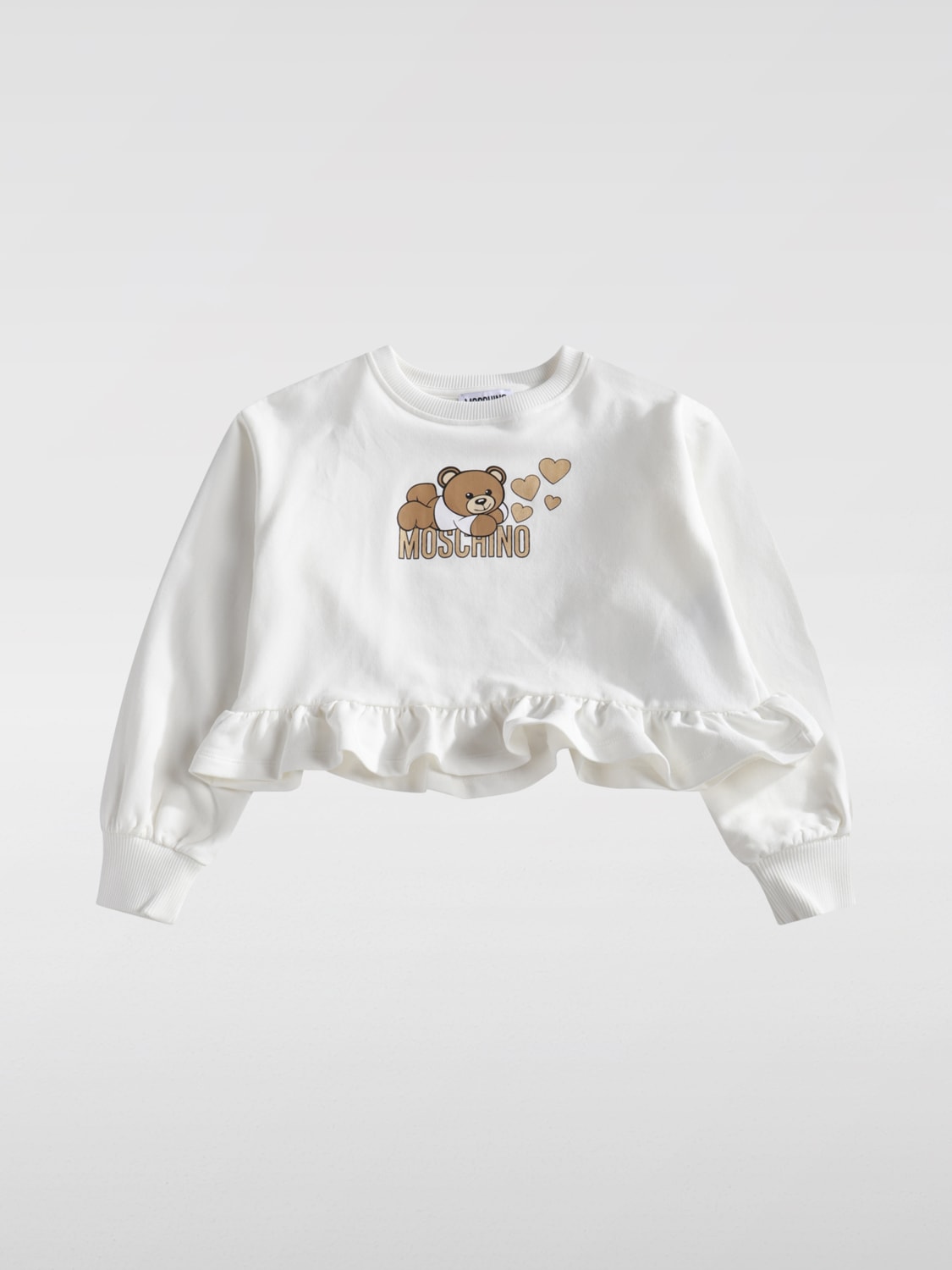 MOSCHINO PULL: Pull enfant Moschino, Gris - Img 1