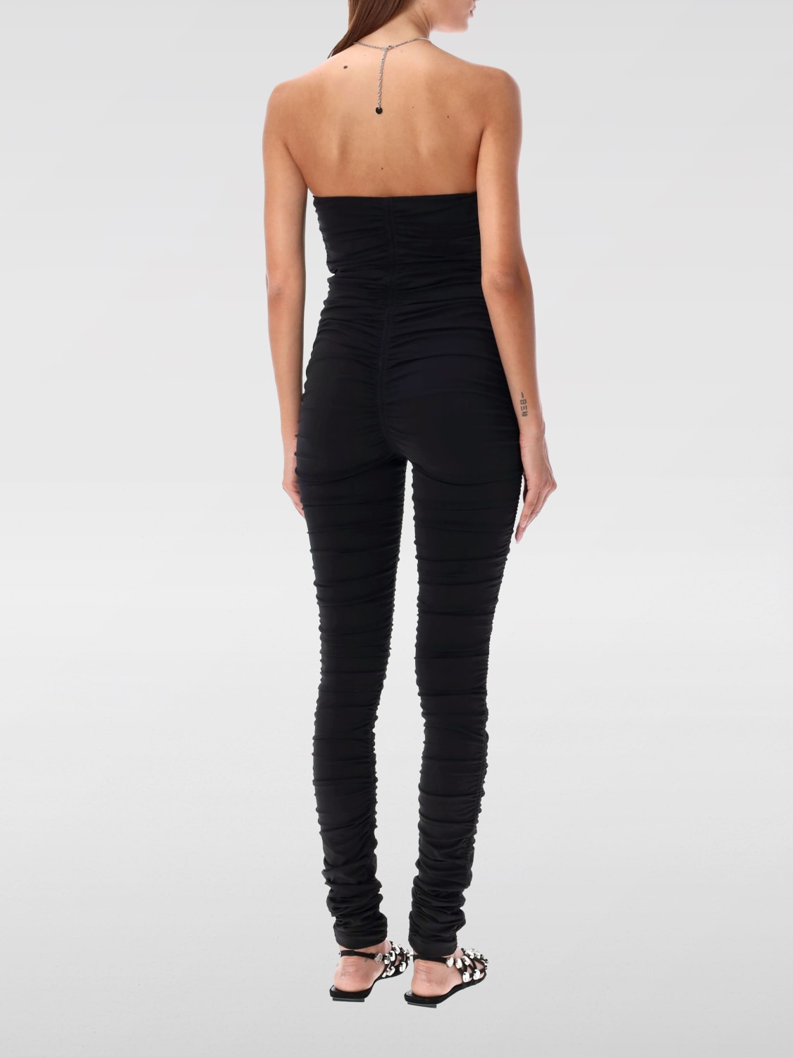 THE ATTICO JUMPSUIT: Jumpsuit damen The Attico, Schwarz - Img 2