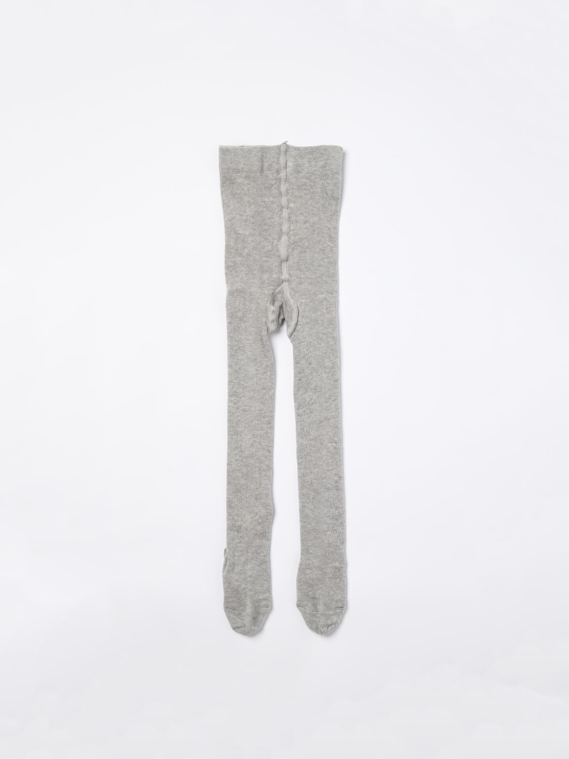 IL GUFO GIRLS' SOCKS: Girls' socks kids Il Gufo, Grey - Img 1