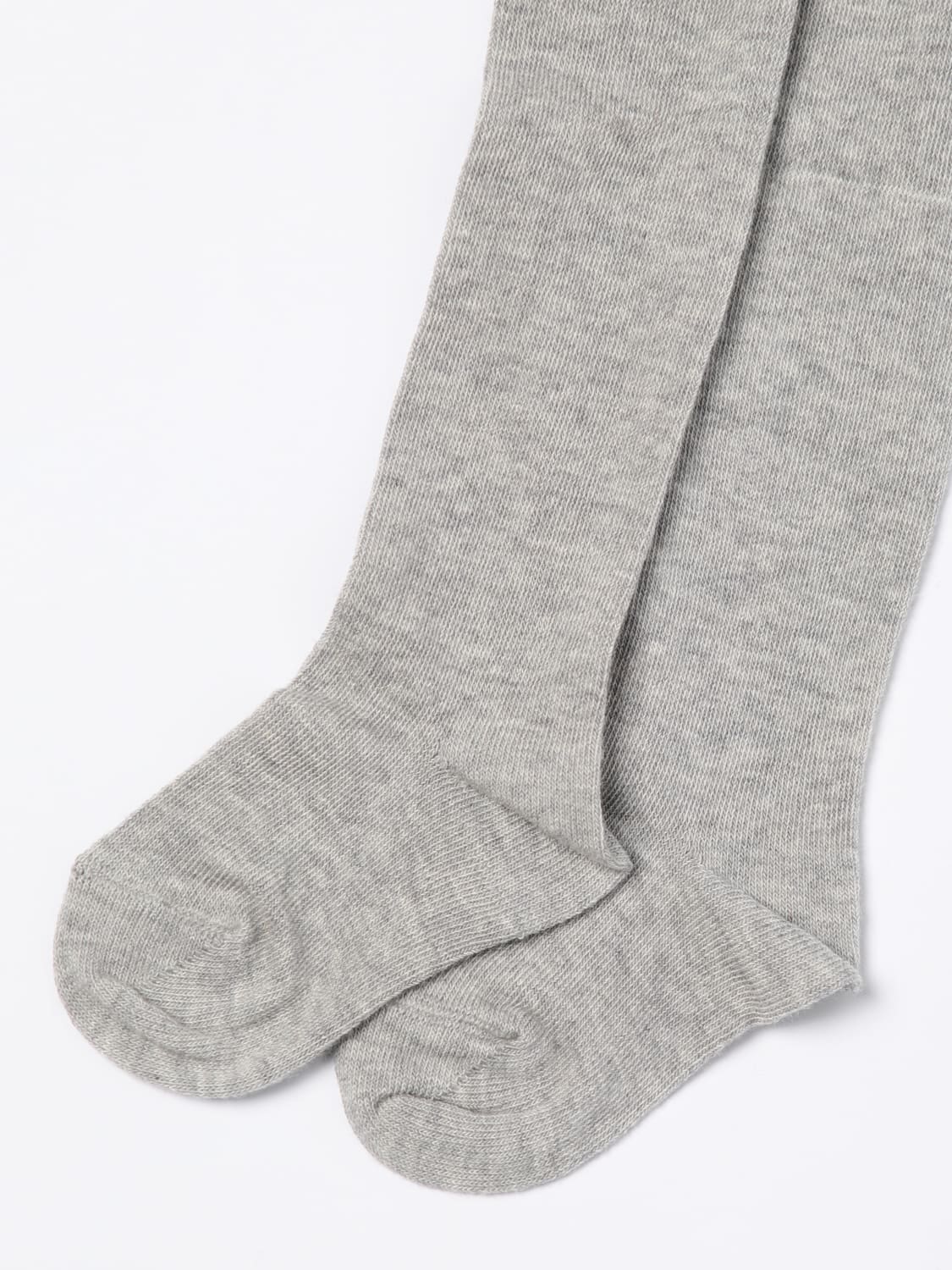 IL GUFO GIRLS' SOCKS: Girls' socks kids Il Gufo, Grey - Img 2