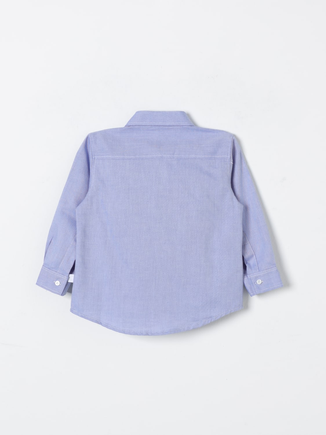 IL GUFO CAMICIA: Camicia di cotone Il Gufo, Blue - Img 2