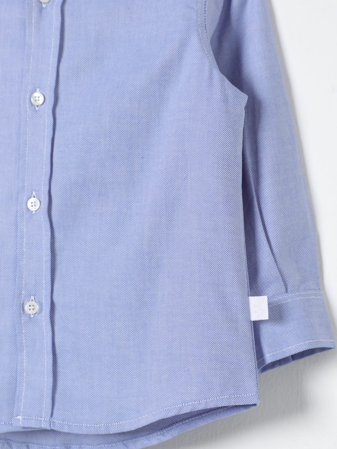 IL GUFO CHEMISE: Chemise enfant Il Gufo, Bleu - Img 3