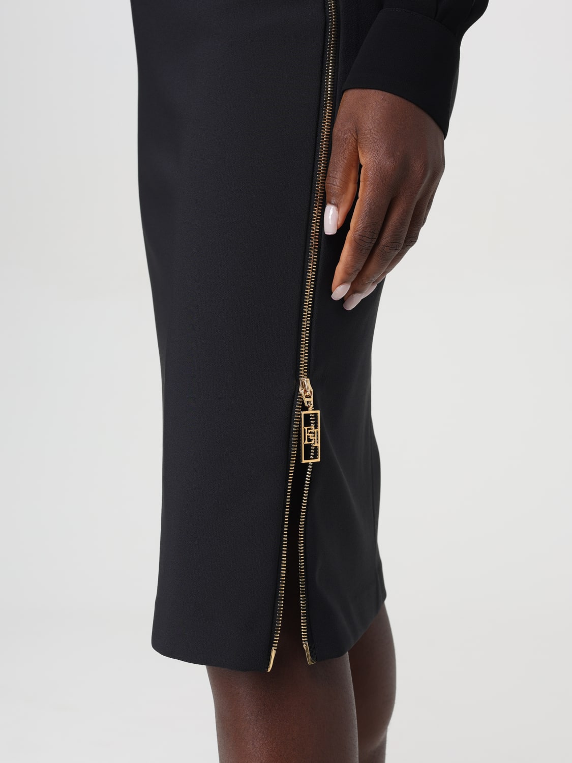 ELISABETTA FRANCHI SKIRT: Skirt woman Elisabetta Franchi, Black - Img 3