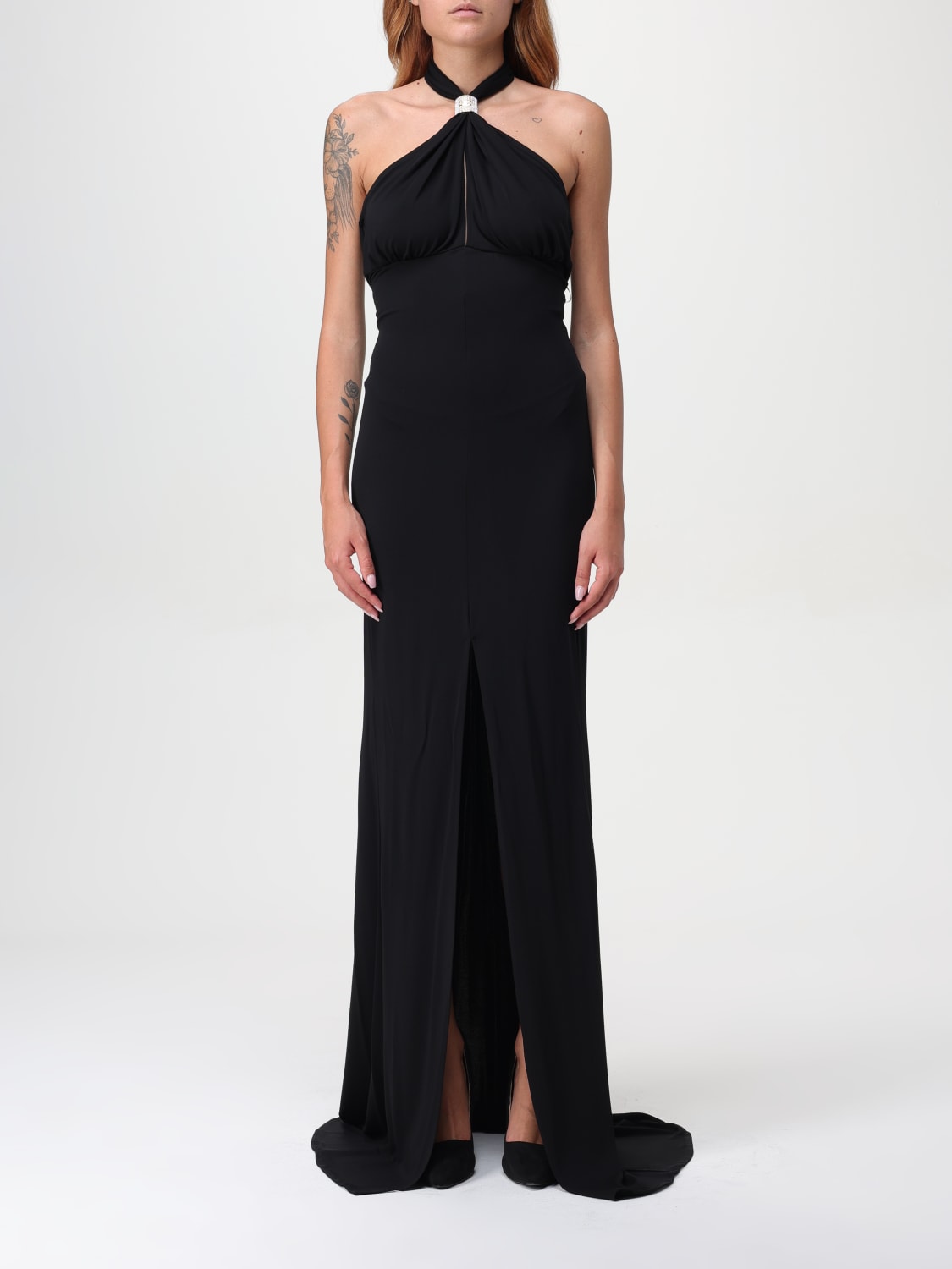 ELISABETTA FRANCHI DRESS: Dress woman Elisabetta Franchi, Black - Img 1