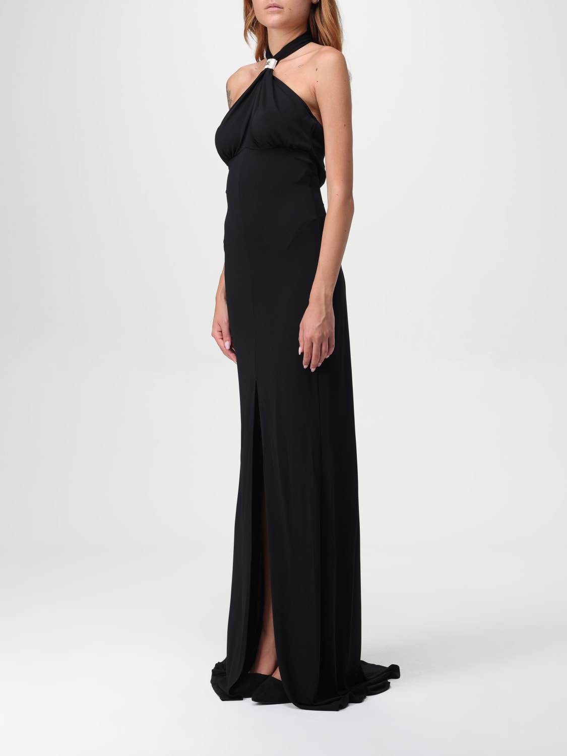 ELISABETTA FRANCHI DRESS: Dress woman Elisabetta Franchi, Black - Img 3