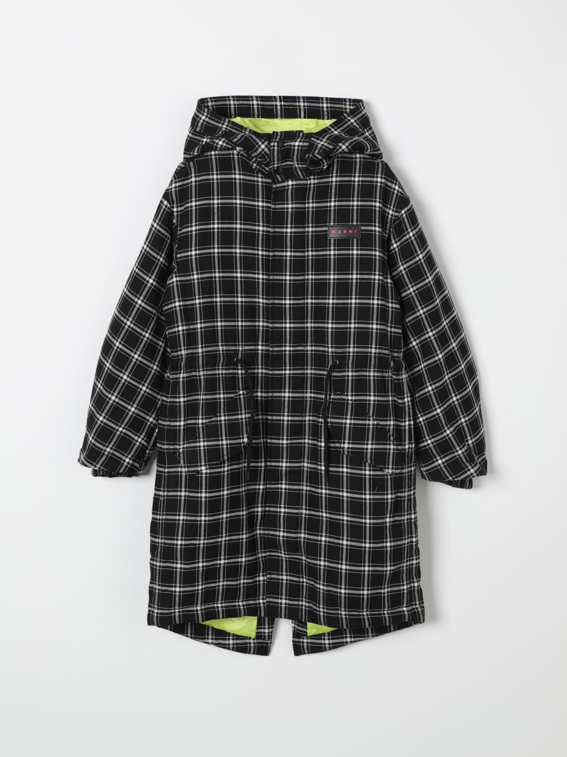 MARNI JACKET: Coat kids Marni, Black - Img 1