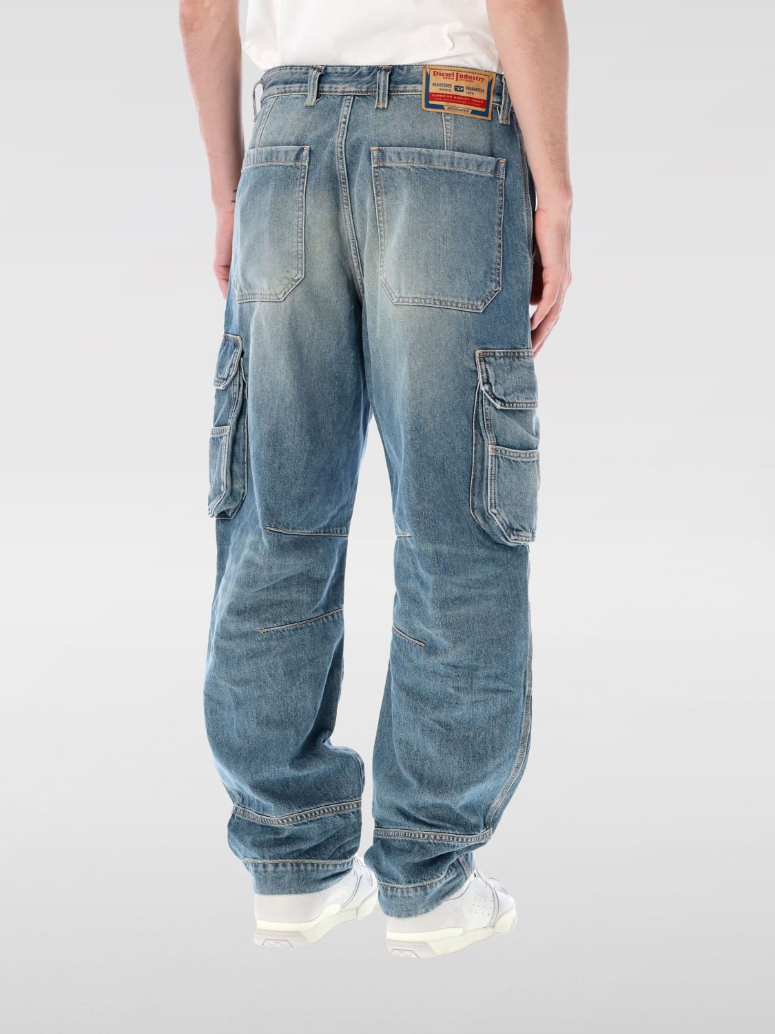 DIESEL JEANS: Jeans men Diesel, Blue - Img 2