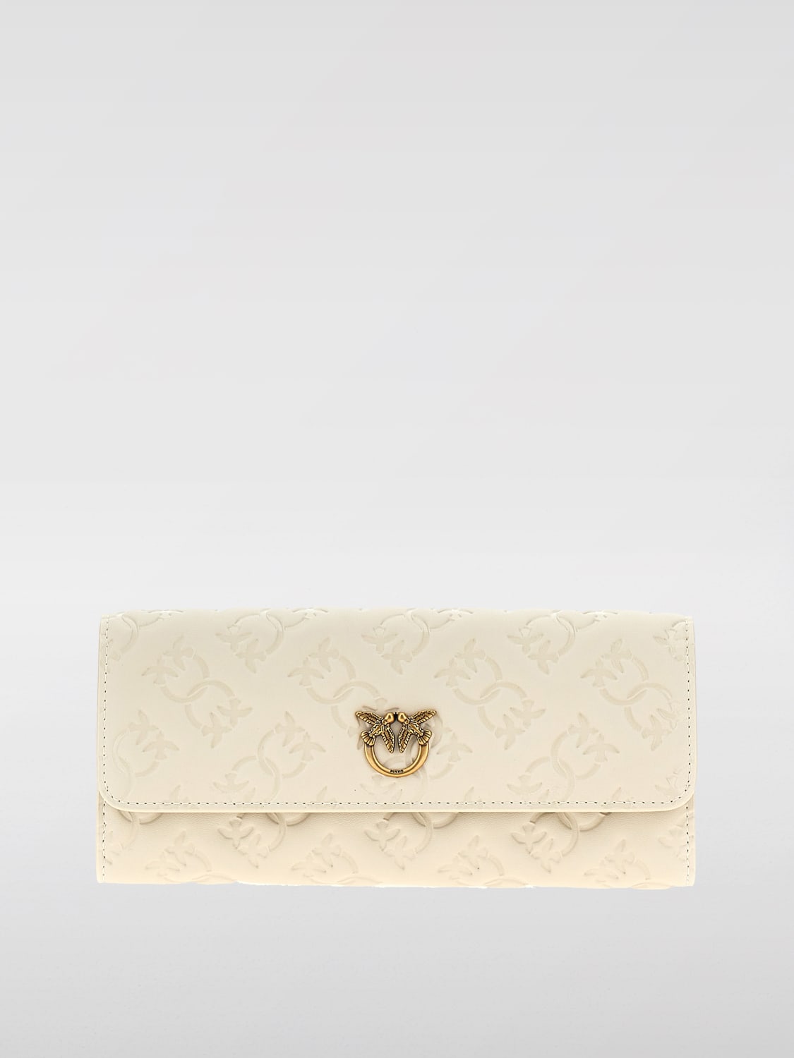 Giglio Borsa wallet Love Tiny Birds Pinko in pelle