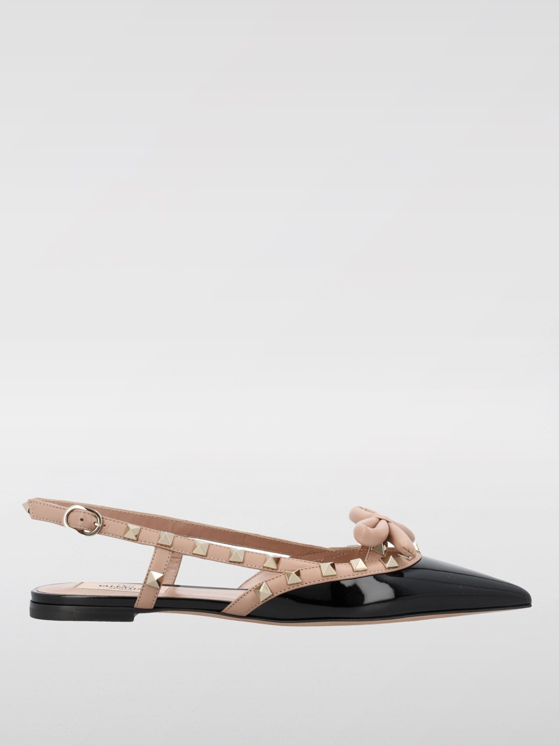 VALENTINO GARAVANI PUMPS: Flat shoes woman Valentino Garavani, Pink - Img 1