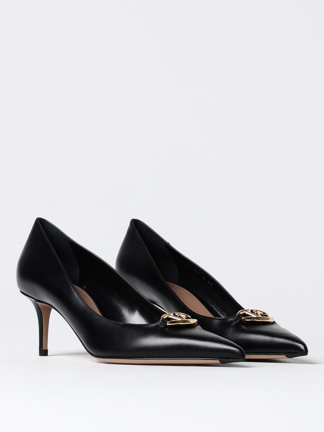 VALENTINO GARAVANI PUMPS: Flat shoes woman Valentino Garavani, Black - Img 2