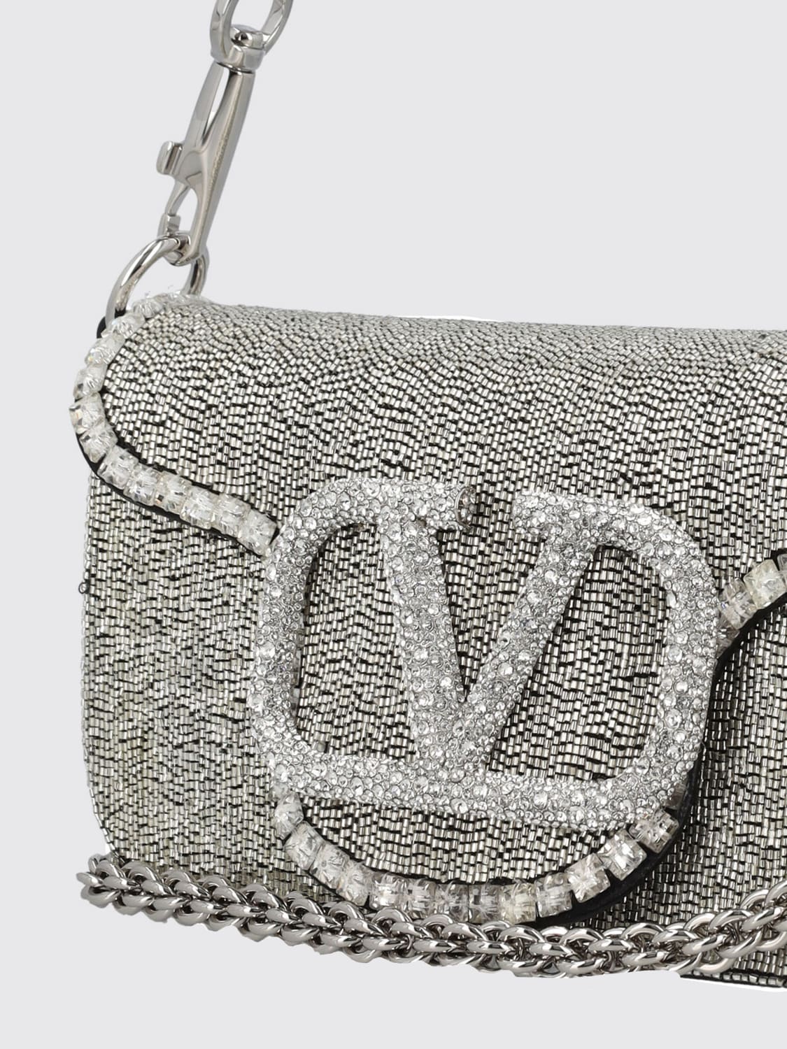 ゆみたんVALENTINO GARAVANI カゴバック Valentino Garavani Alltime Mini Denim Shoulder Bag | Saks Fifth Avenue