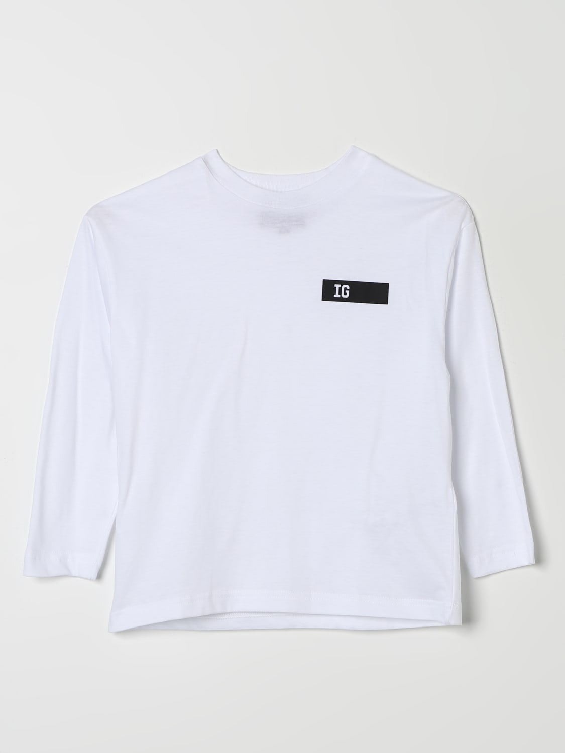 IL GUFO T-SHIRT: T-shirt basic con logo Il Gufo, Bianco - Img 1