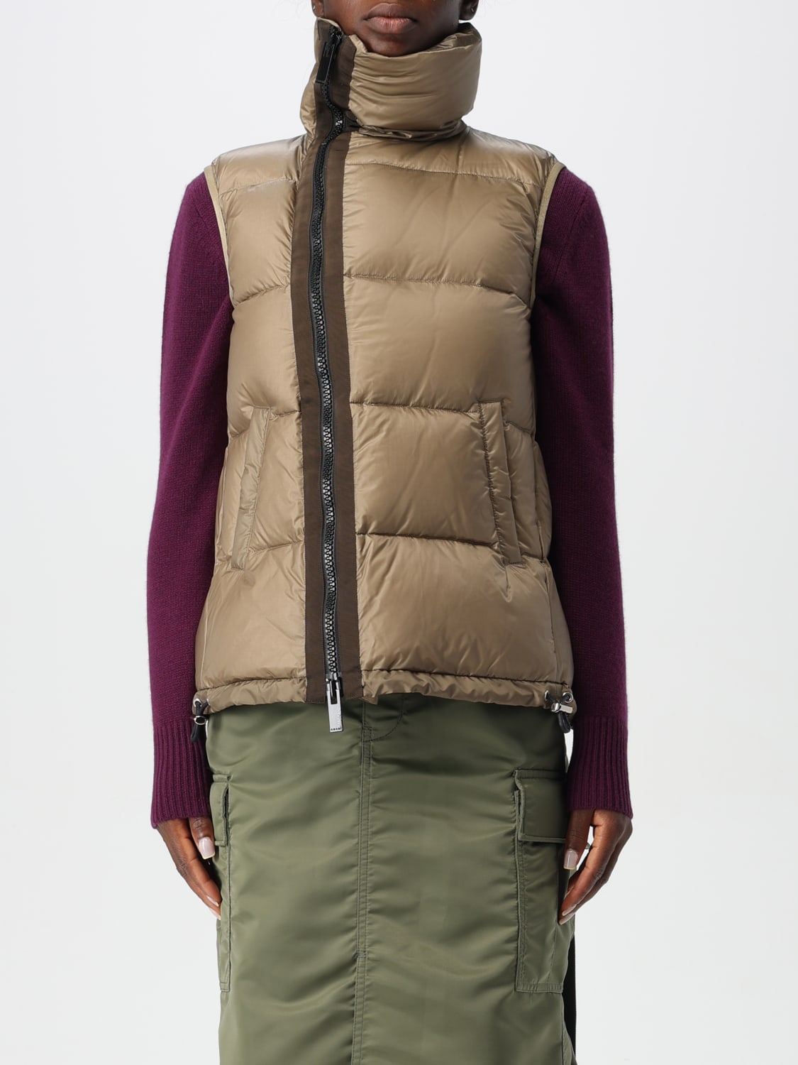 Giglio Piumino a gilet Sacai