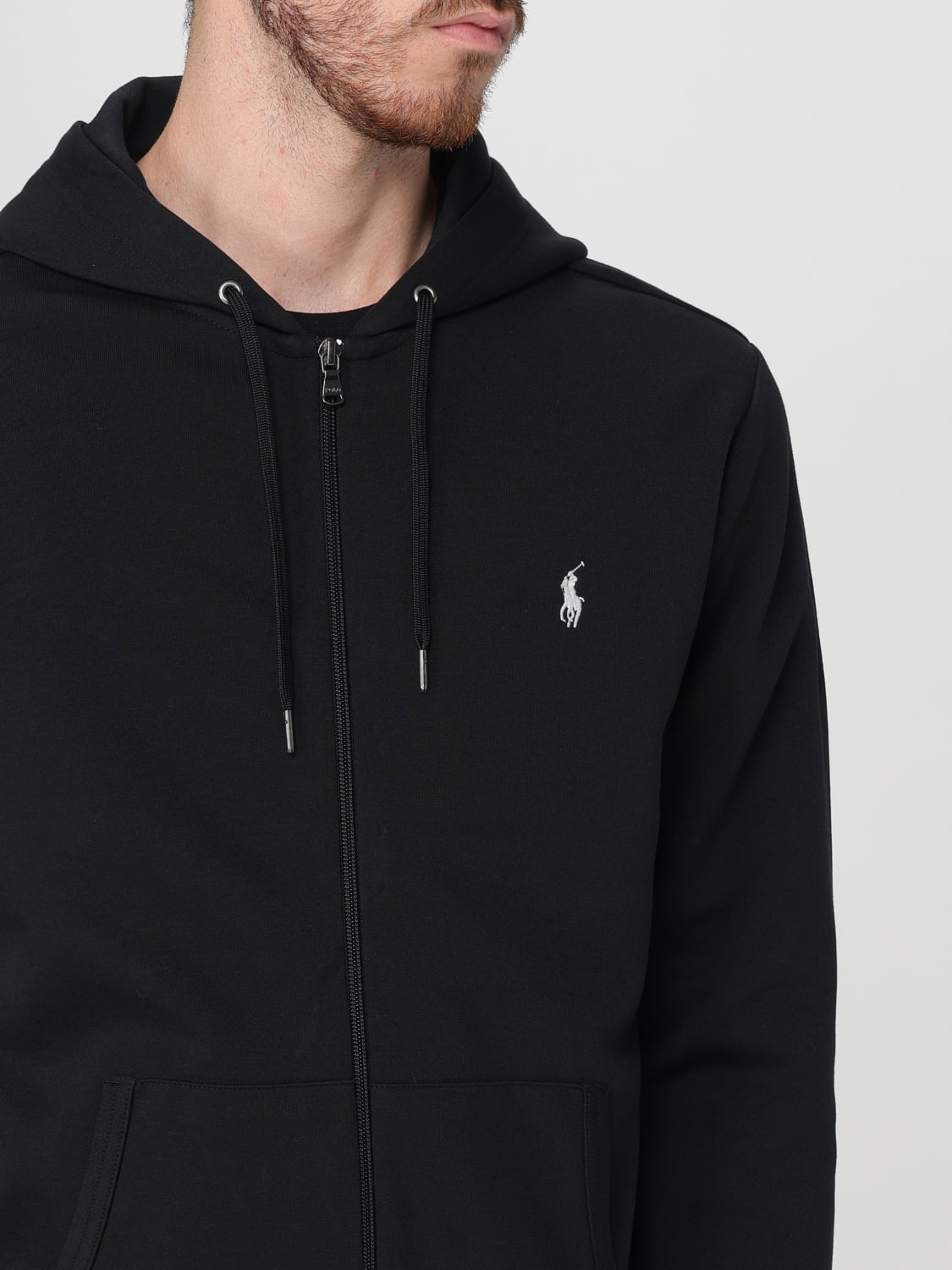 POLO RALPH LAUREN: Sweatshirt men - Black | Polo Ralph Lauren