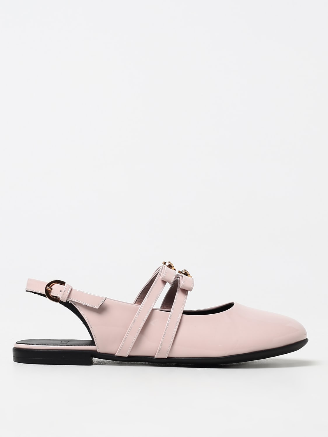 VERSACE SHOES: Ballet flats woman Versace, Pink - Img 1