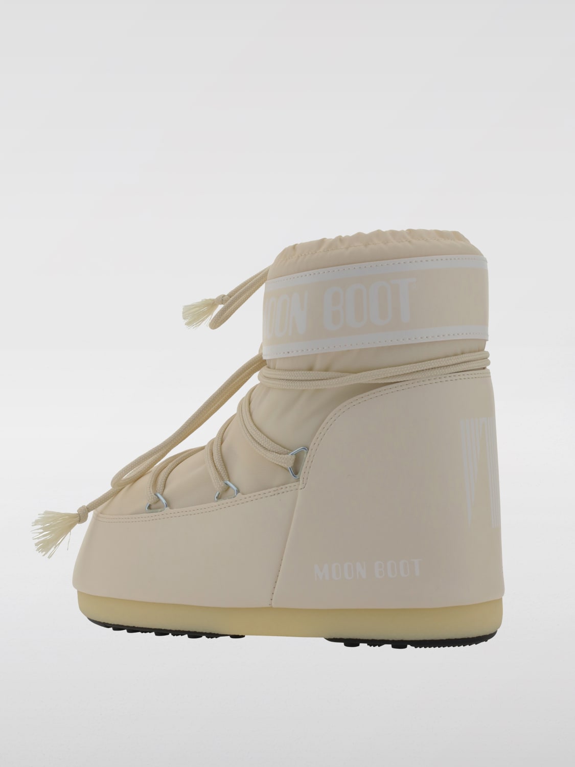 MOON BOOT 靴子: 鞋 女士 Moon Boot, 奶油黄 - Img 3