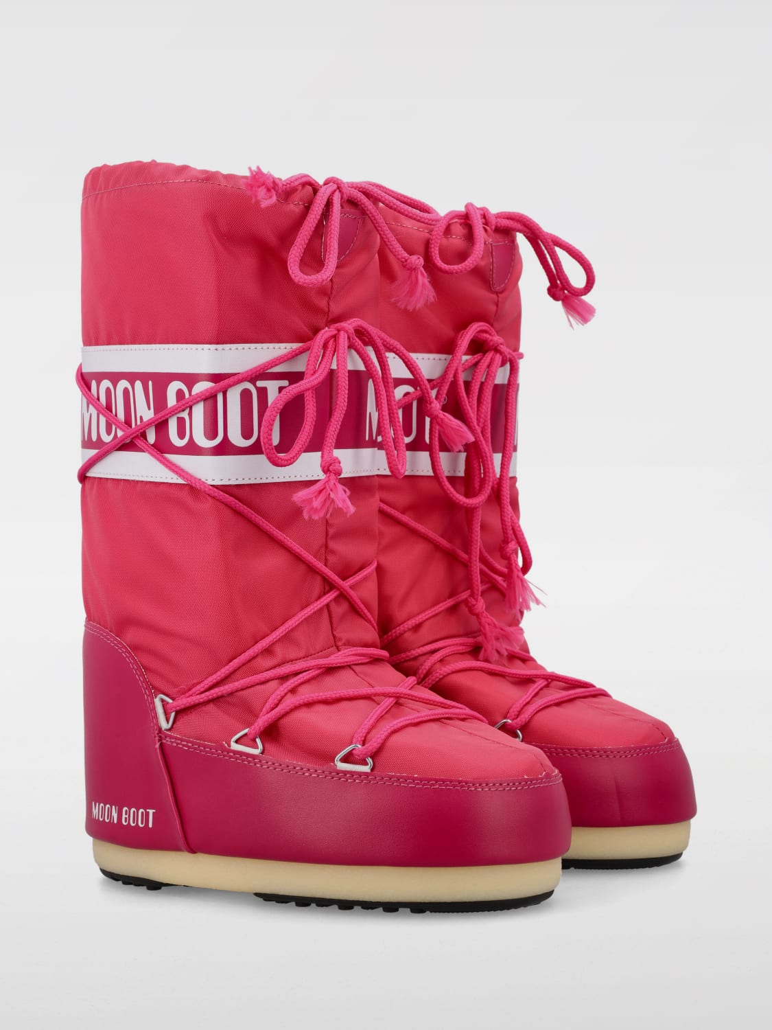 MOON BOOT: Shoes woman - Fuchsia | Moon Boot boots