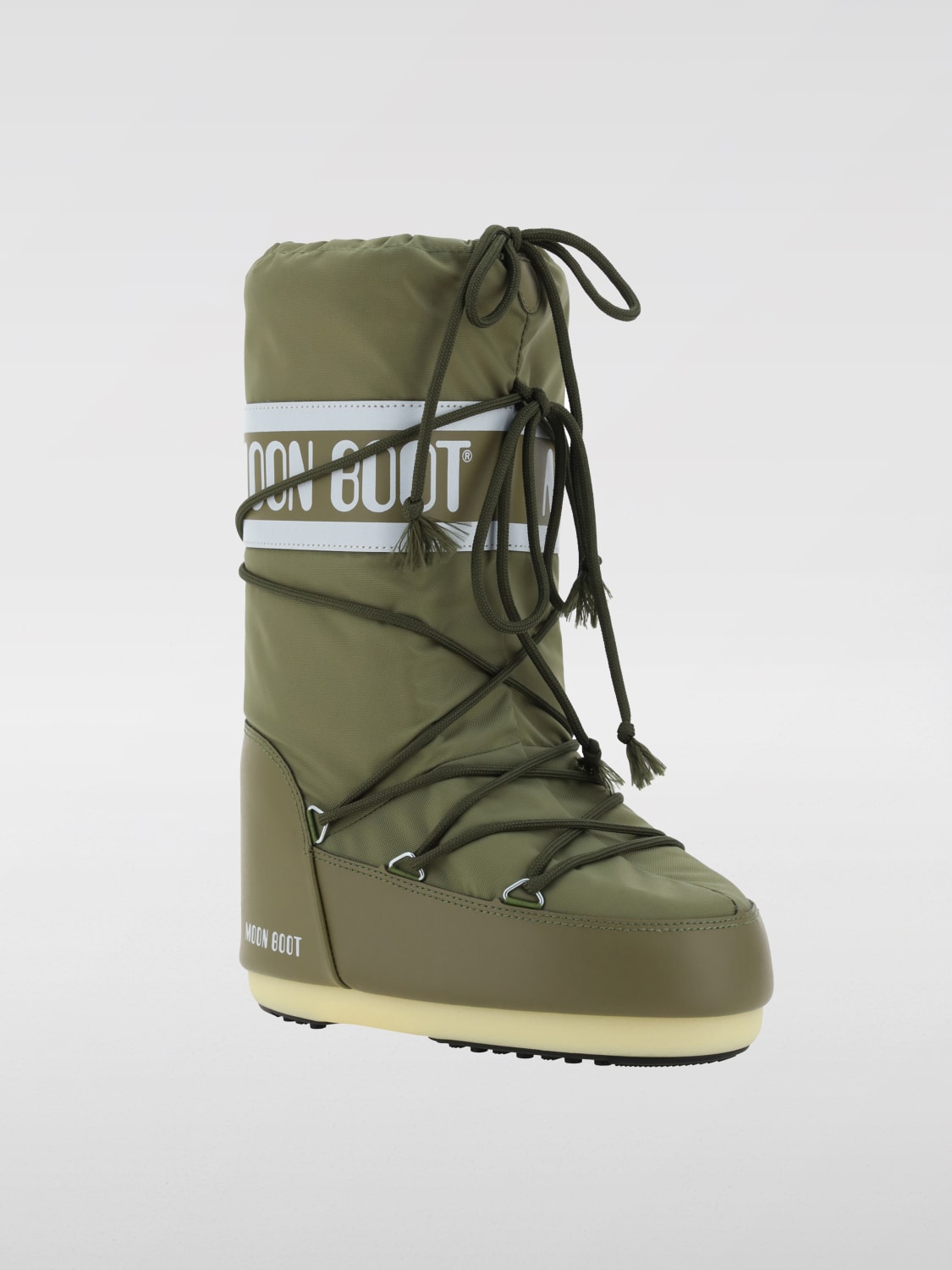 MOON BOOT BOOTS: Shoes woman Moon Boot, Kaki - Img 2