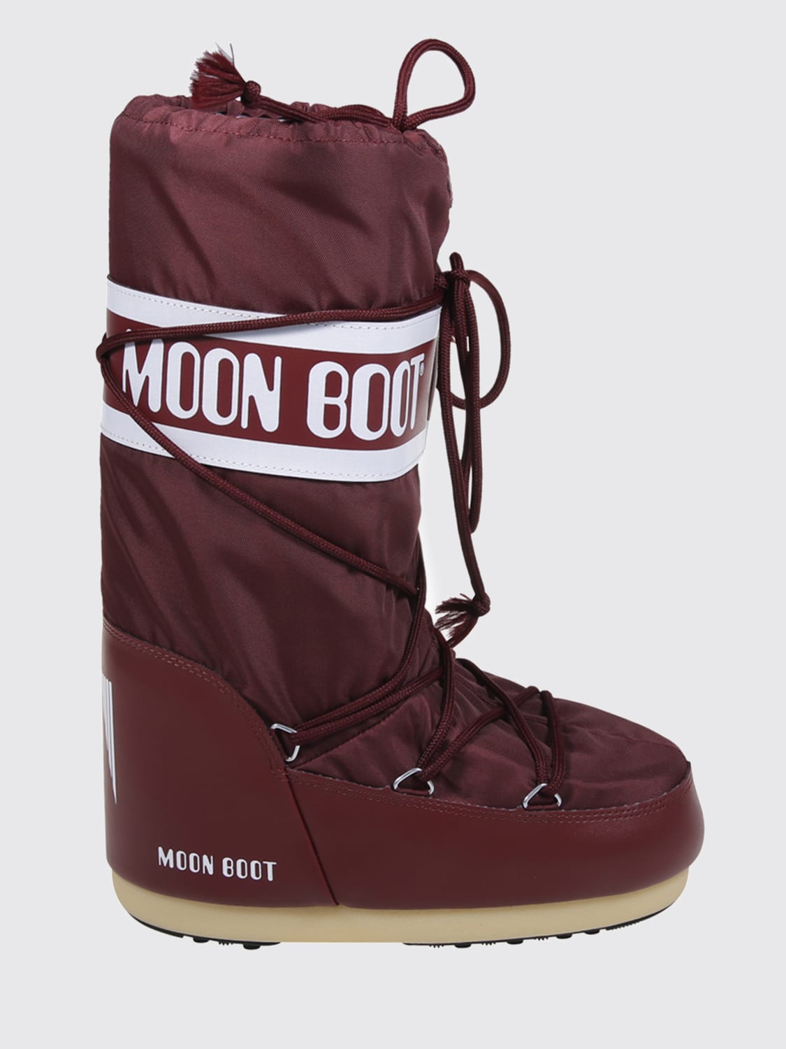 MOON BOOT BOTAS: Zapatos mujer Moon Boot, Granate - Img 1
