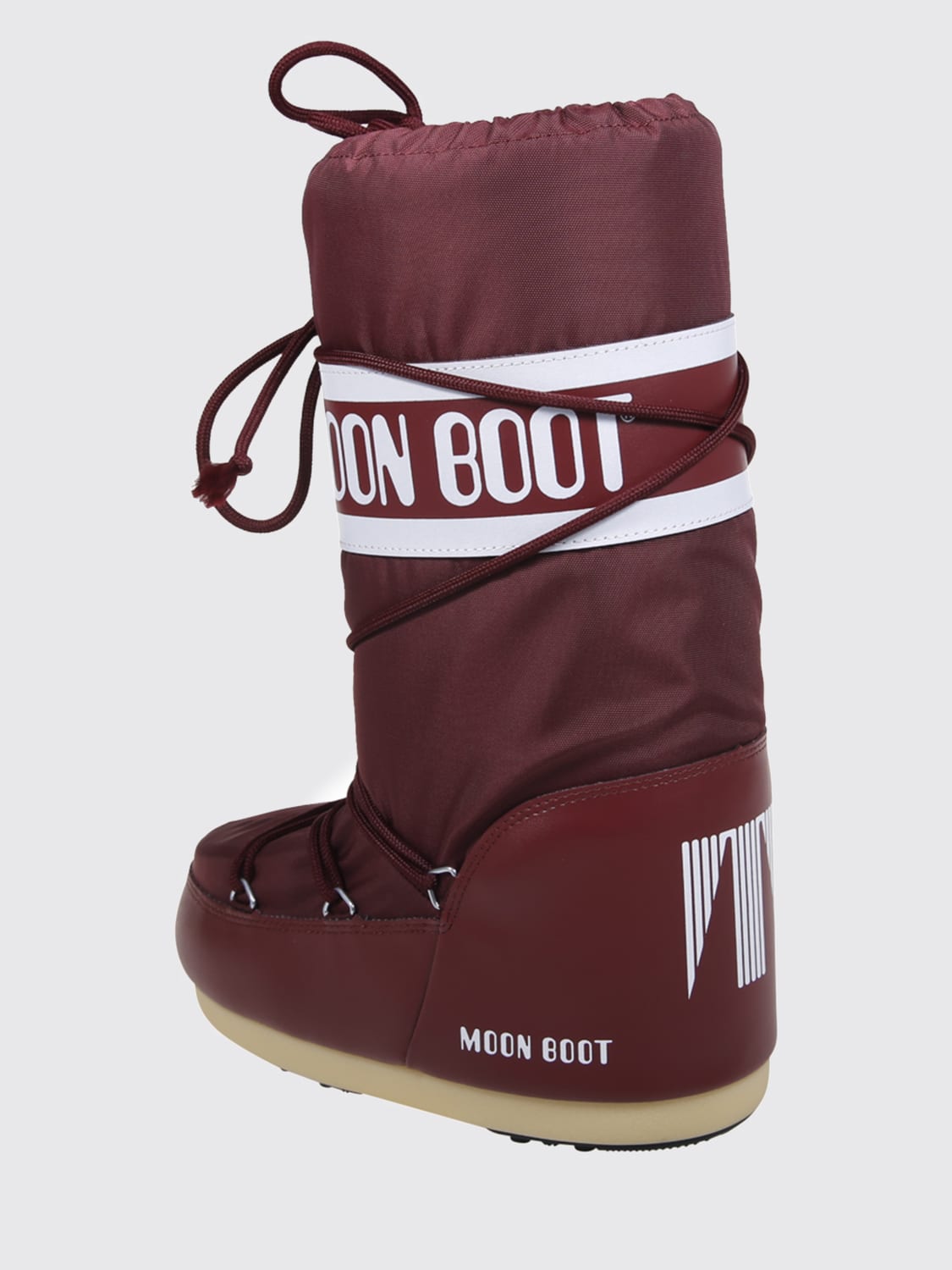 MOON BOOT BOTAS: Zapatos mujer Moon Boot, Granate - Img 3
