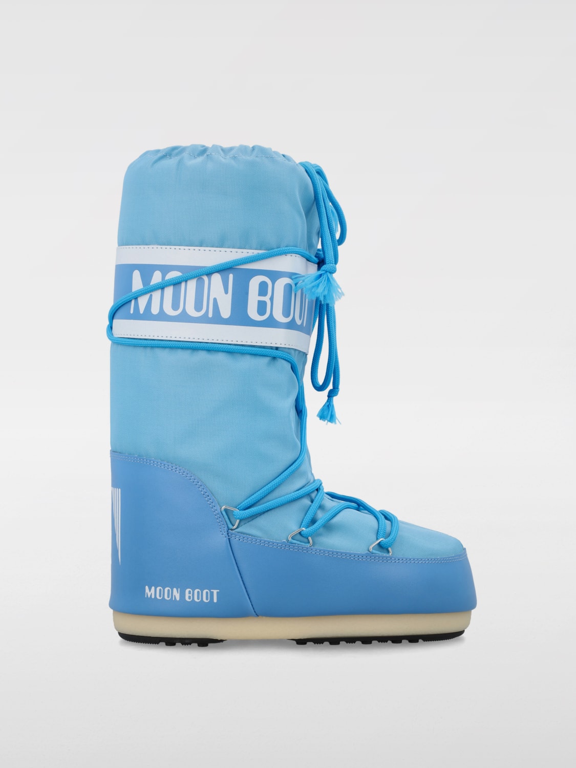 MOON BOOT ブーツ: シューズ レディース Moon Boot, ブルー 1 - Img 1