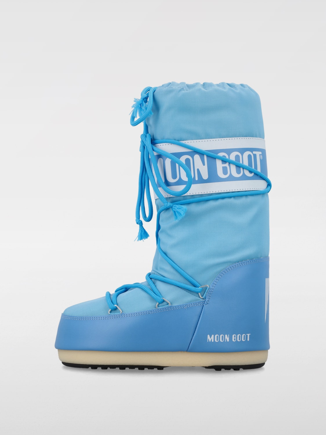 MOON BOOT ブーツ: シューズ レディース Moon Boot, ブルー 1 - Img 3