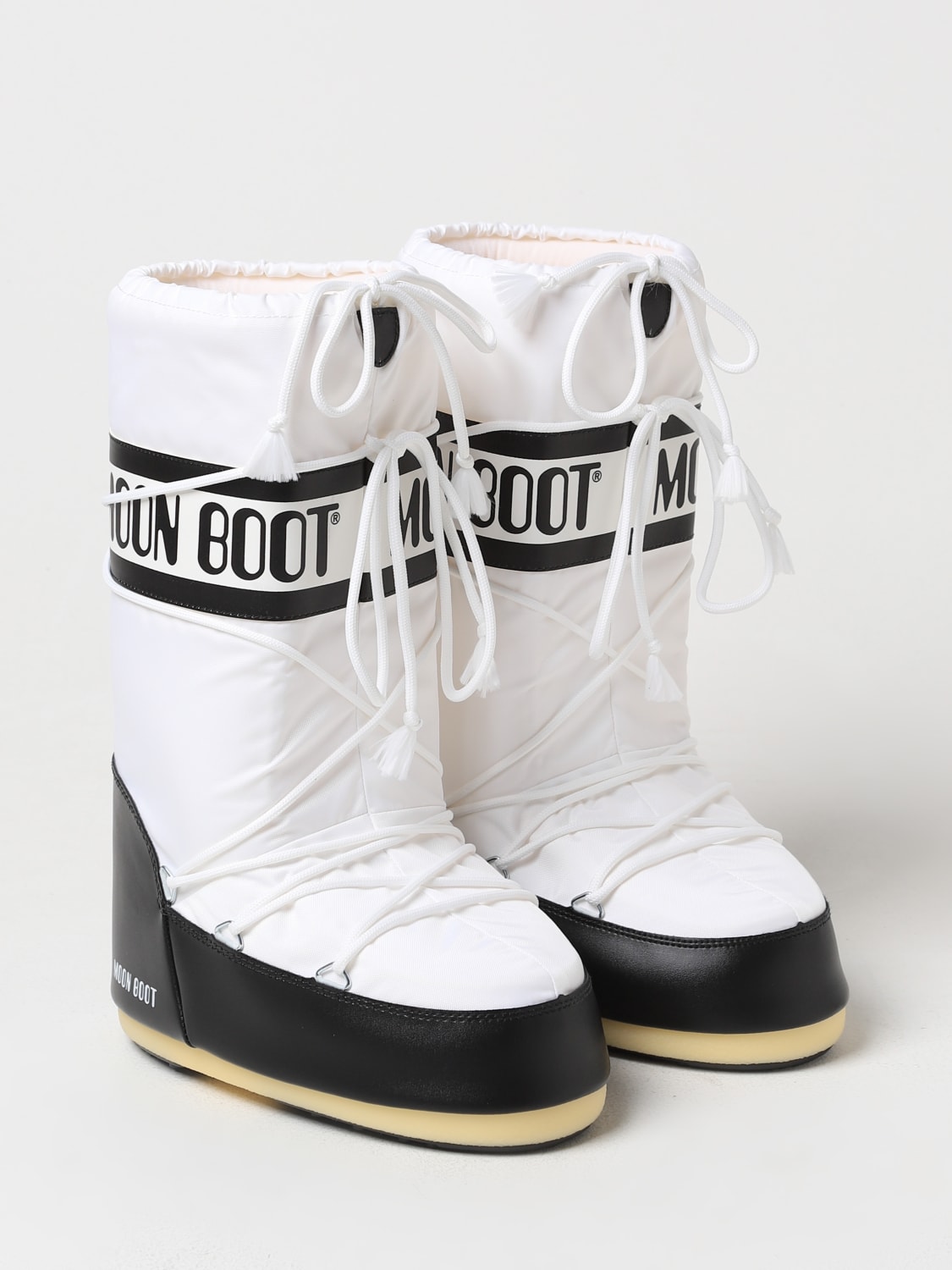 MOON BOOT BOTAS: Zapatos mujer Moon Boot, Blanco 2 - Img 2
