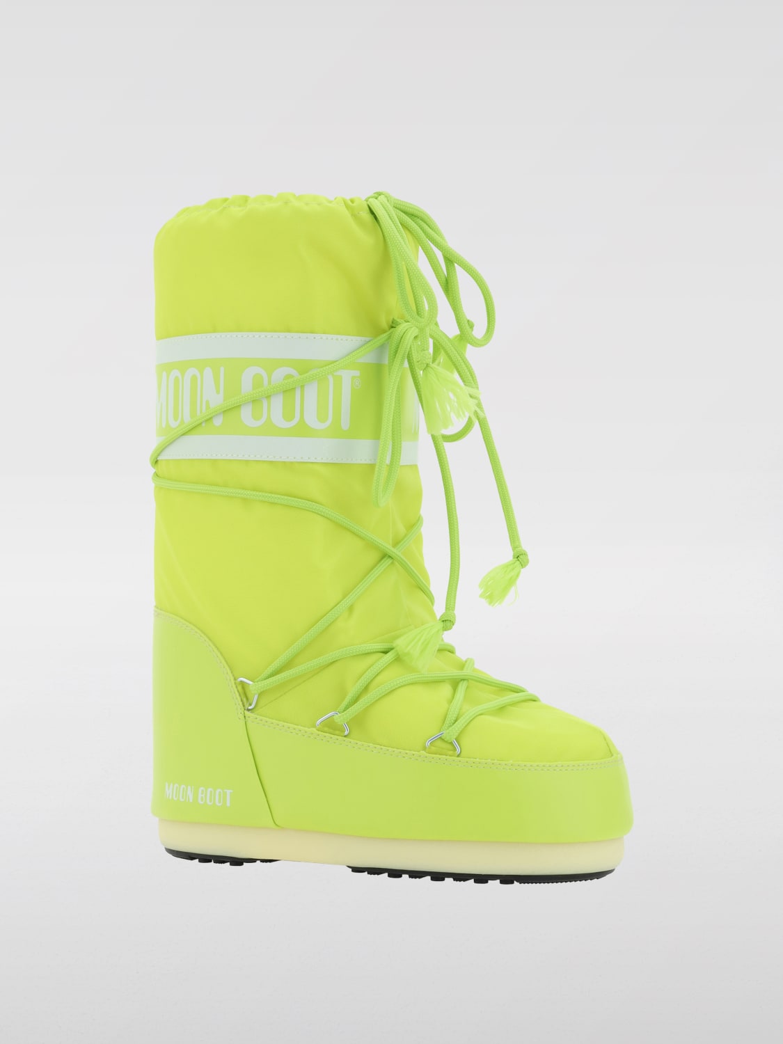 MOON BOOT BOOTS: Shoes woman Moon Boot, Lime - Img 2