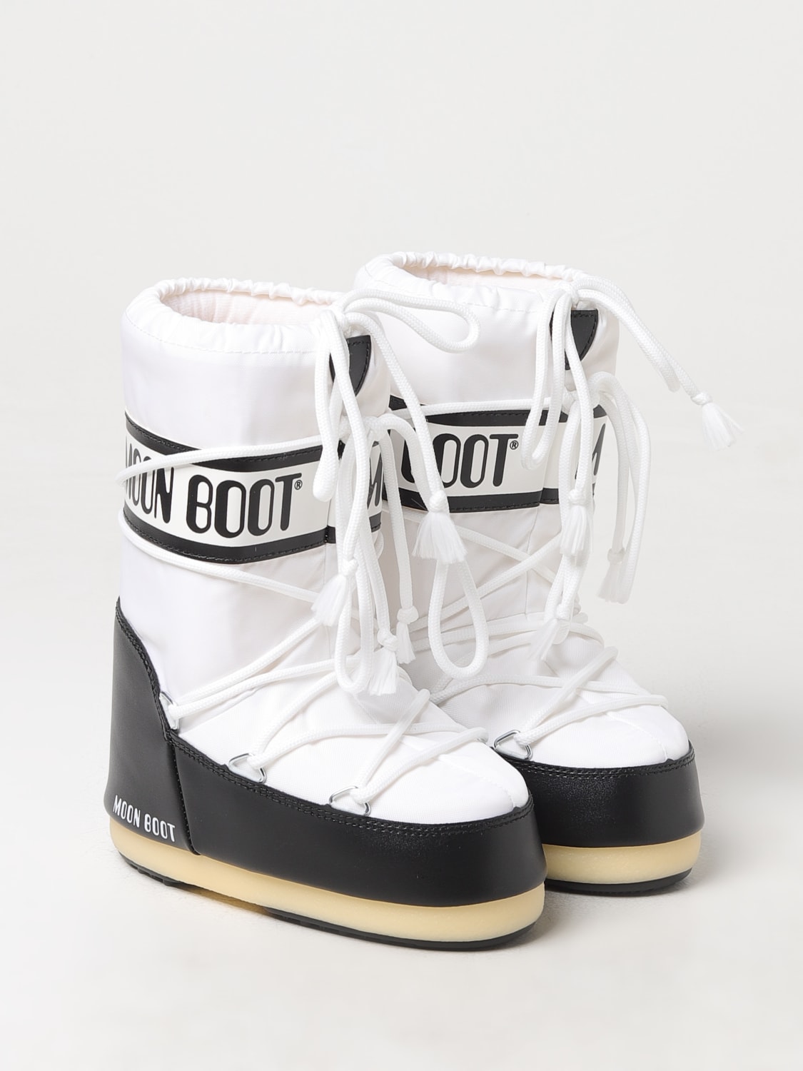 MOON BOOT SHOES: Shoes kids Moon Boot, White - Img 2
